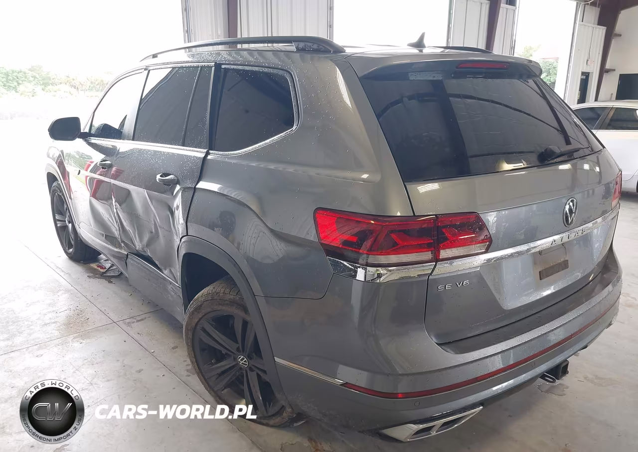 2021 Volkswagen Atlas 3.6L V6 Se W-Technology R-Line VIN:1V2PR2CA7MC584176 - 3