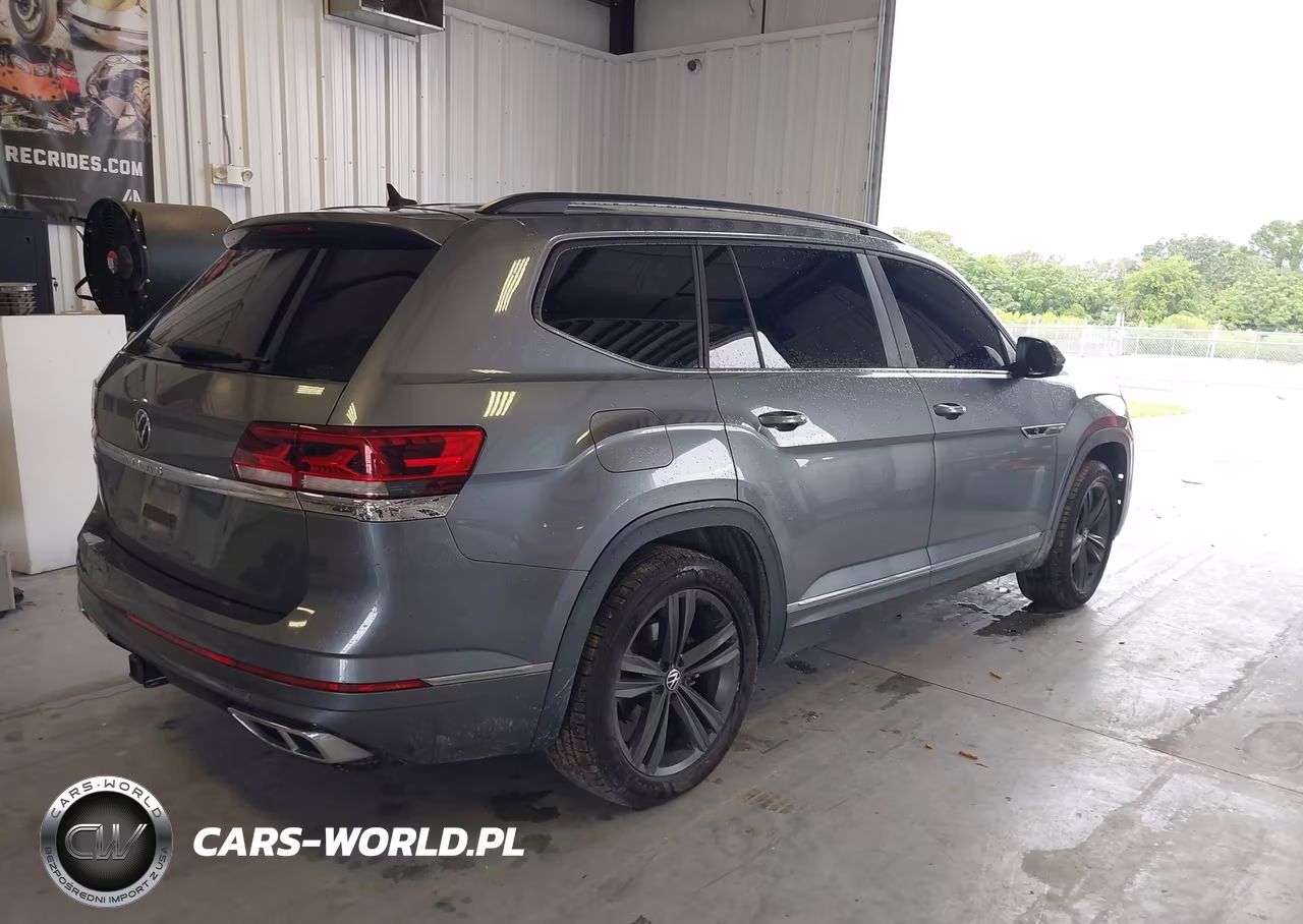 2021 Volkswagen Atlas 3.6L V6 Se W-Technology R-Line VIN:1V2PR2CA7MC584176 - 4