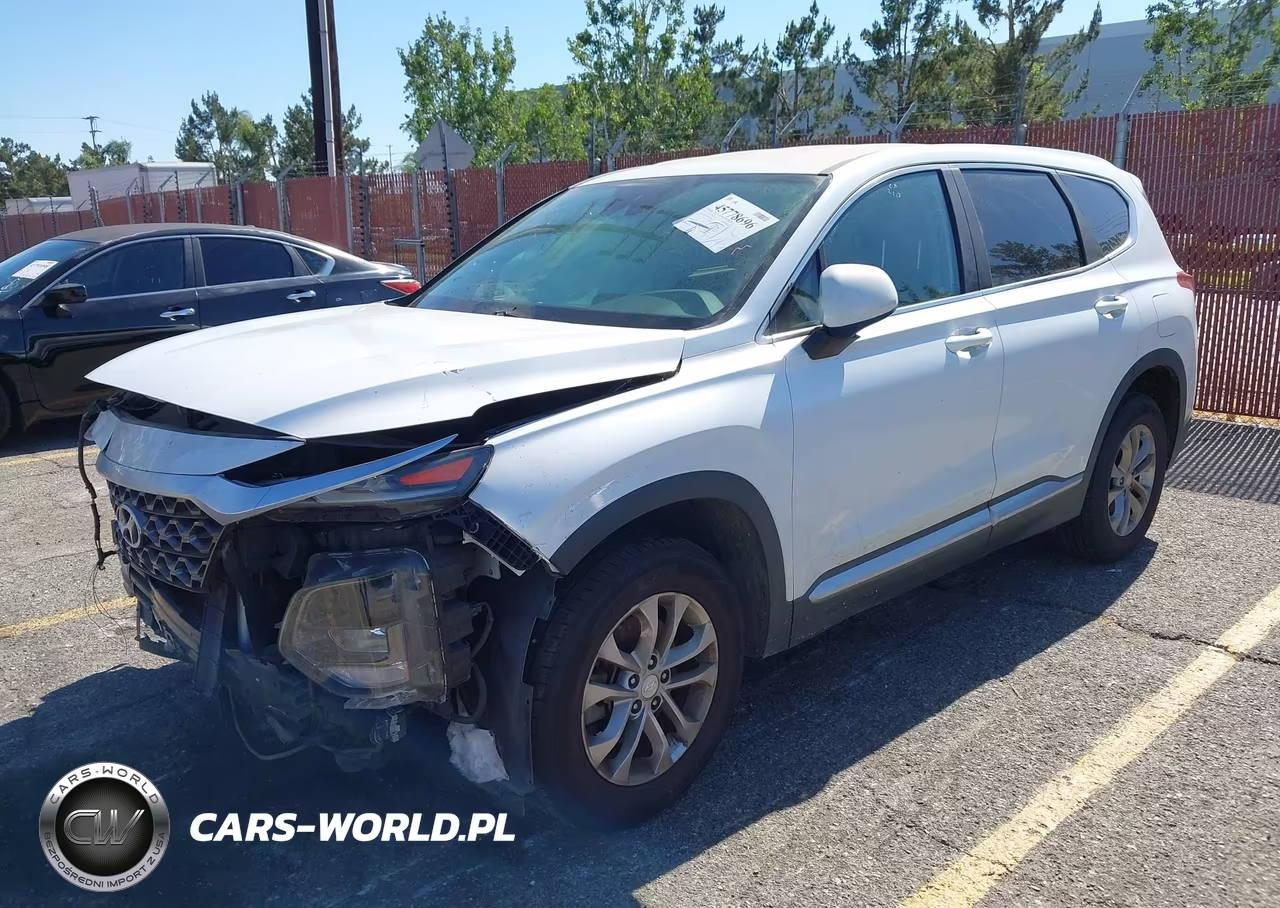 2019 Hyundai Santa Fe Se VIN:5NMS23AD4KH100403 - 2