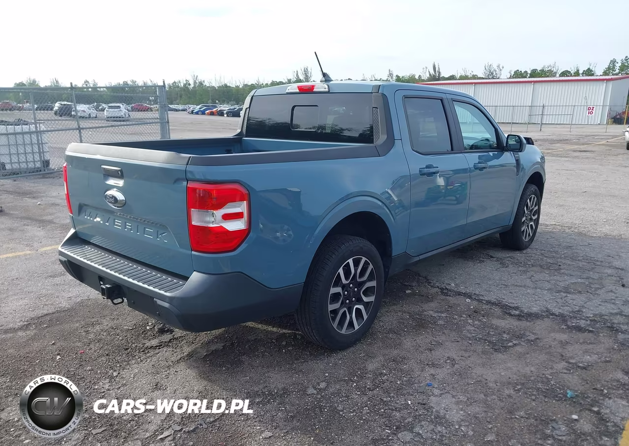 2022 Ford Maverick Lariat VIN:3FTTW8E99NRA40702 - 4
