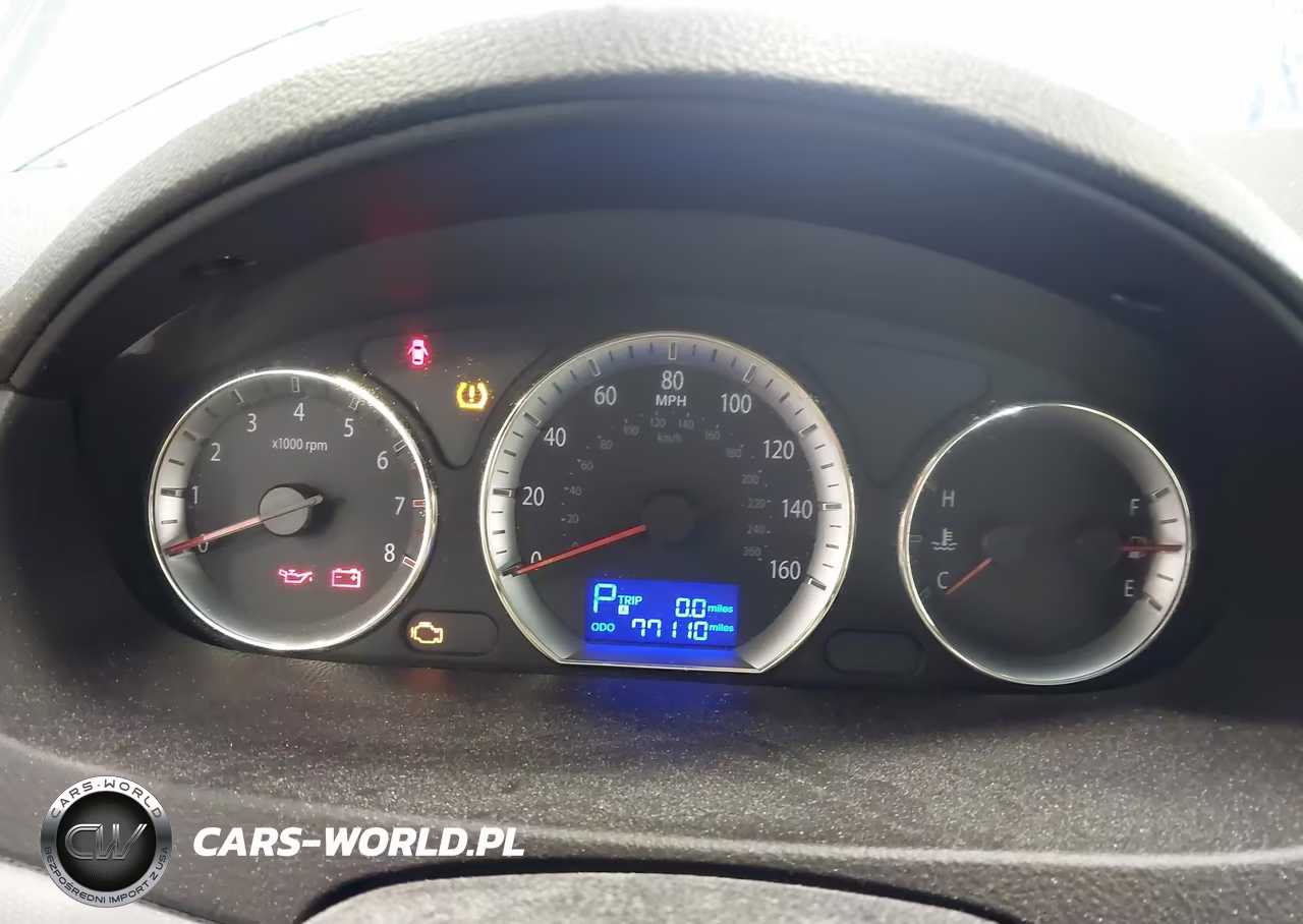 2009 Hyundai Sonata Gls VIN:5NPET46C89H528620 - 7