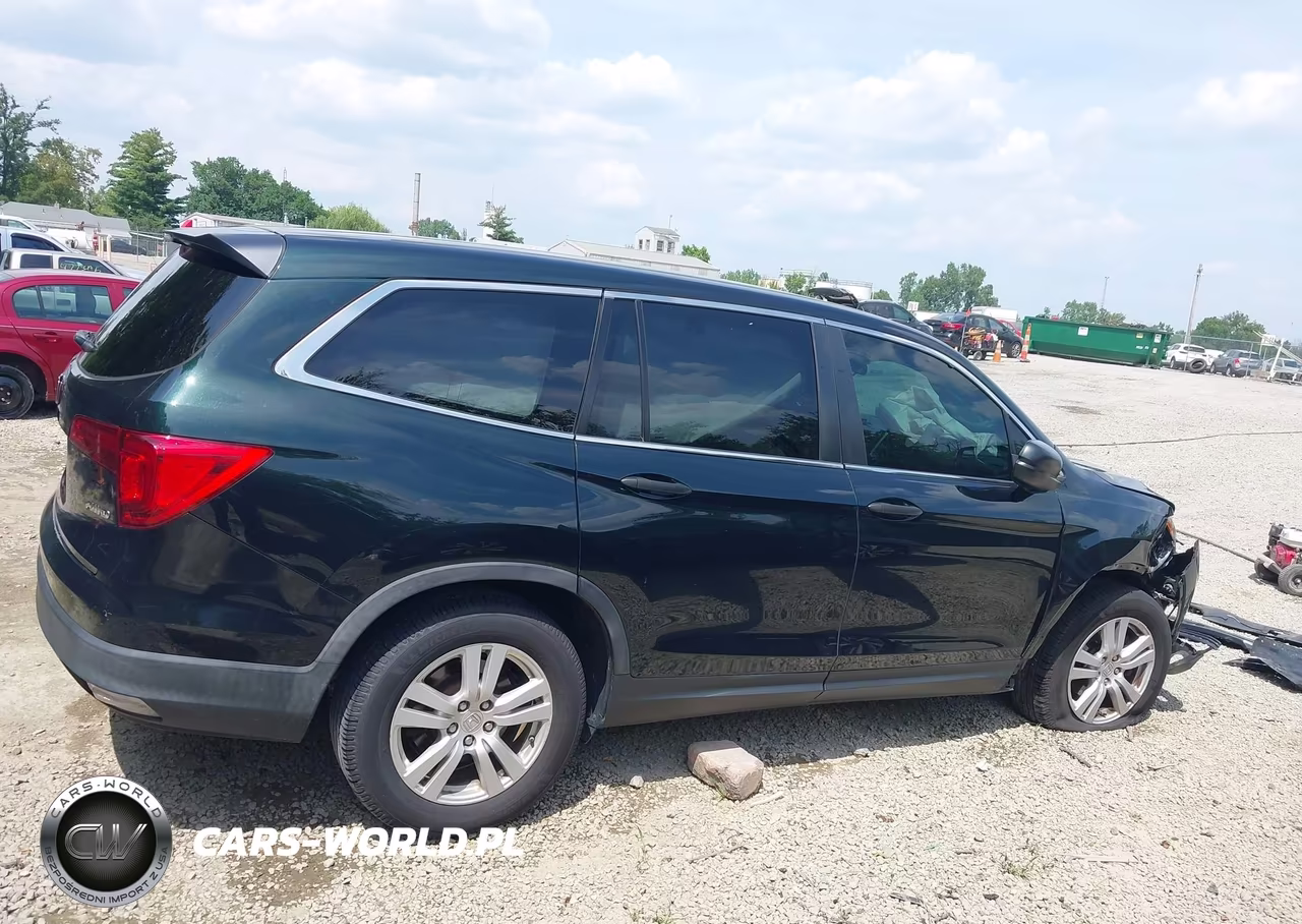 2018 Honda Pilot Lx VIN:5FNYF6H16JB052706 - 14