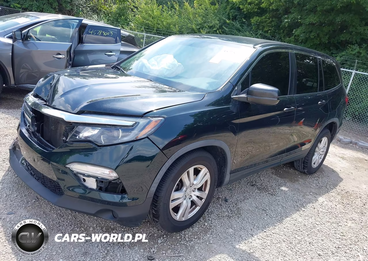 2018 Honda Pilot Lx VIN:5FNYF6H16JB052706 - 2