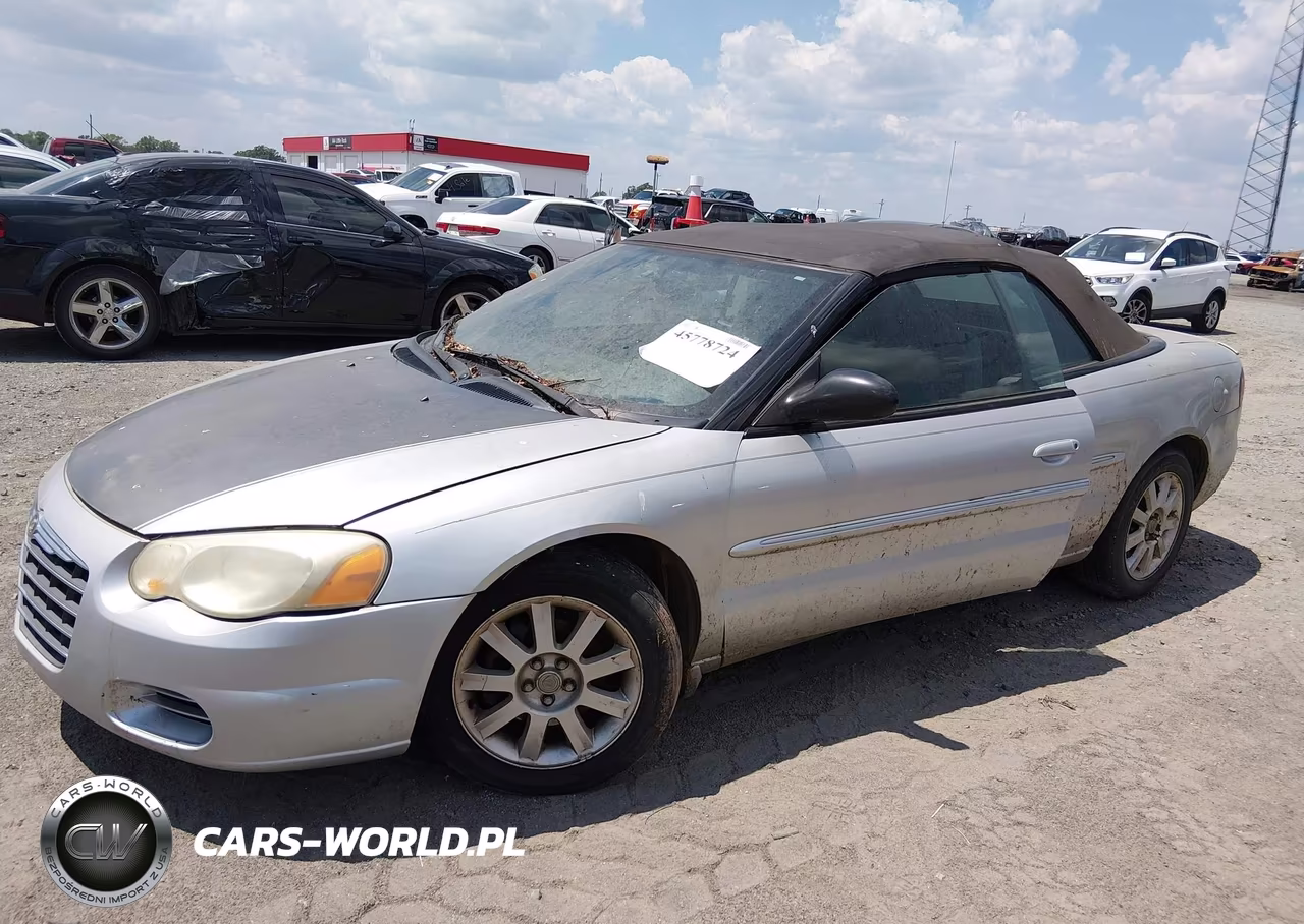 2005 Chrysler Sebring Gtc VIN:1C3EL75R75N660676 - 2