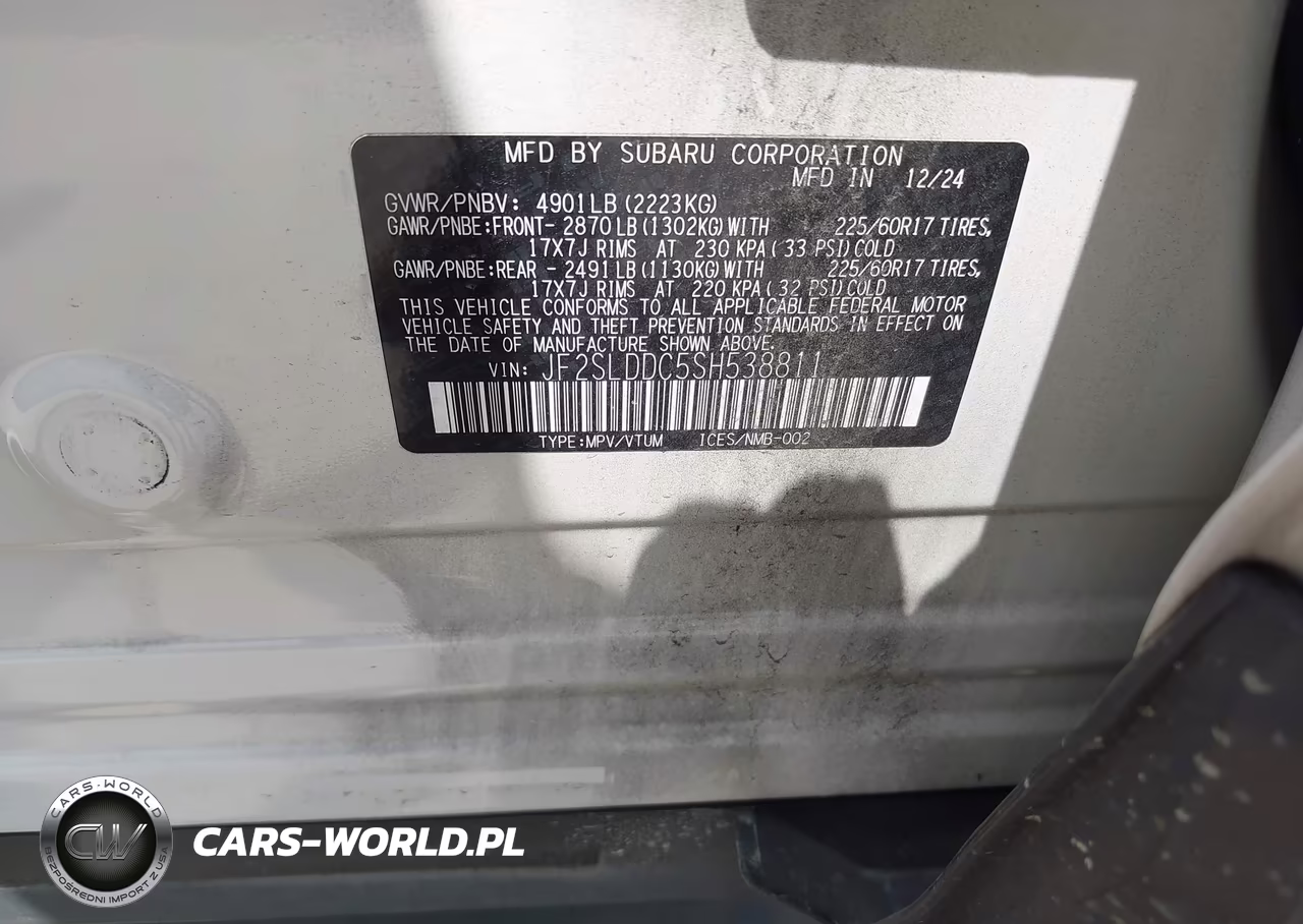 2025 Subaru Forester Premium VIN:JF2SLDDC5SH538811 - 9