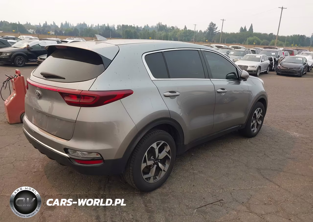 2021 Kia Sportage Lx VIN:KNDPM3AC5M7928056 - 4