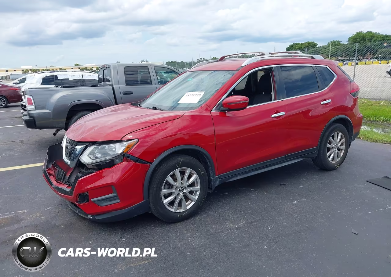 2017 Nissan Rogue Sv VIN:JN8AT2MT2HW392973 - 2