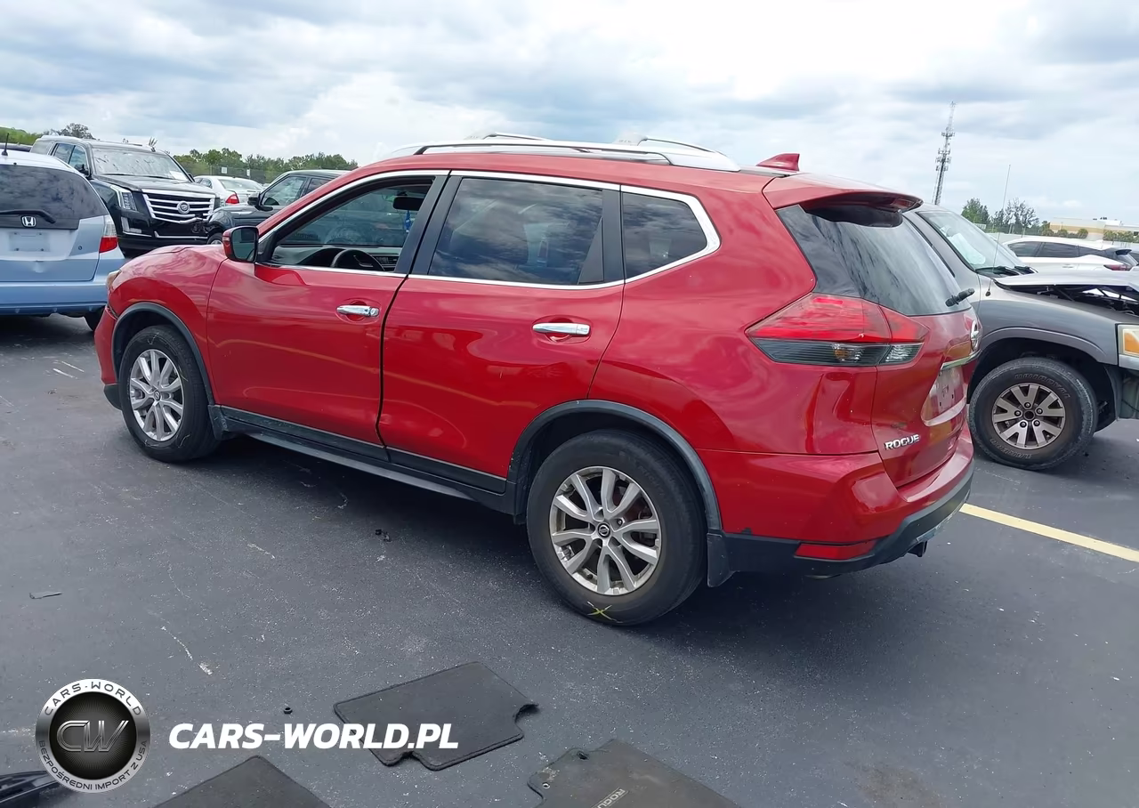 2017 Nissan Rogue Sv VIN:JN8AT2MT2HW392973 - 3