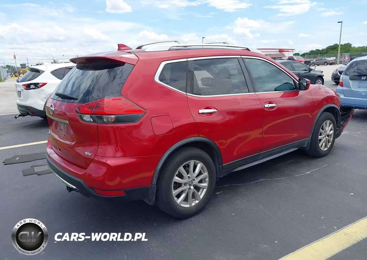 2017 Nissan Rogue Sv VIN:JN8AT2MT2HW392973 - 4