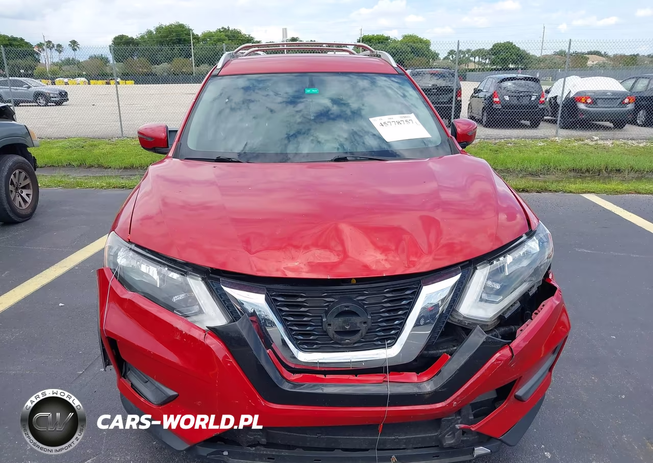 2017 Nissan Rogue Sv VIN:JN8AT2MT2HW392973 - 6
