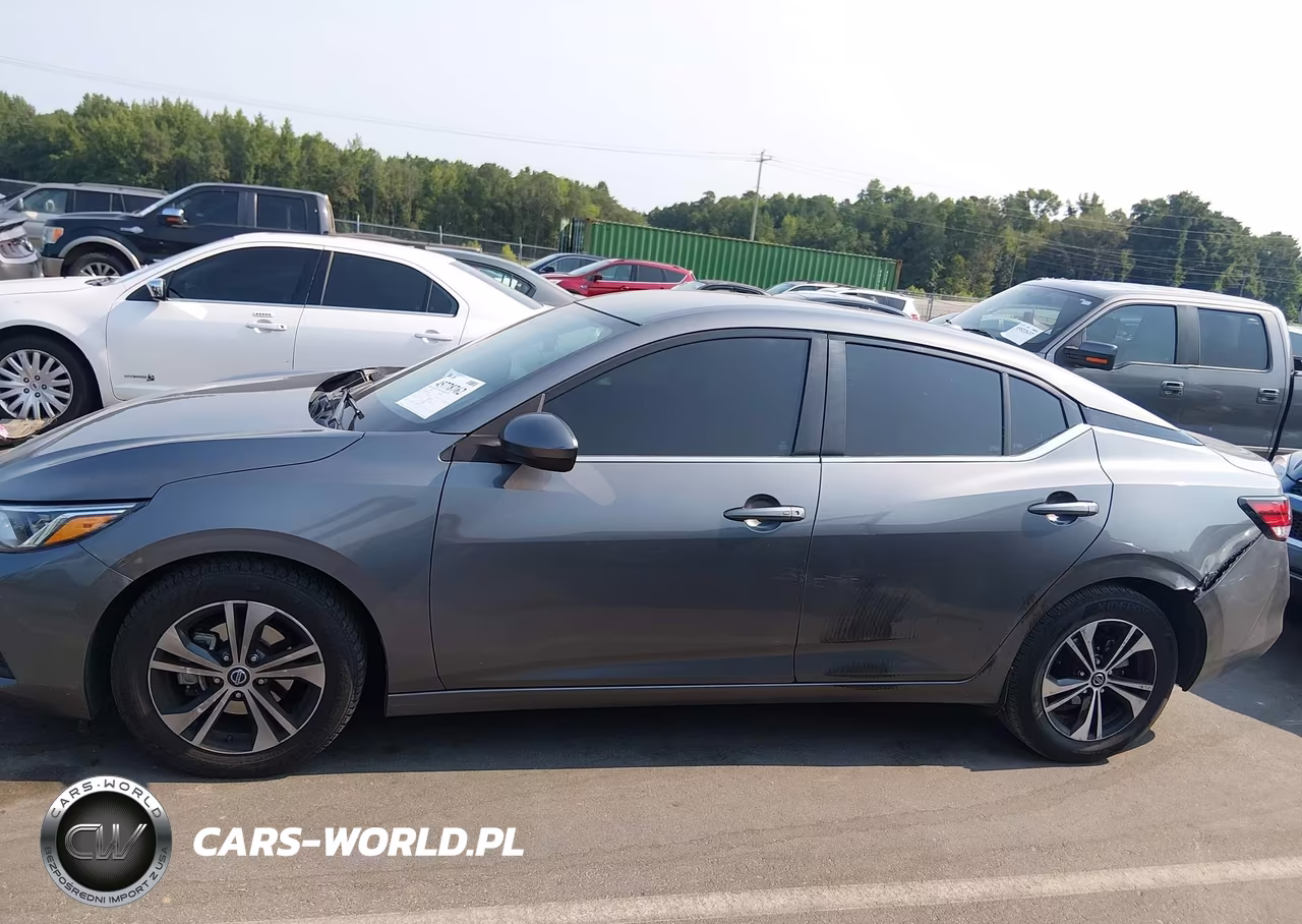 2021 Nissan Sentra Sv Xtronic Cvt VIN:3N1AB8CV0MY250647 - 14