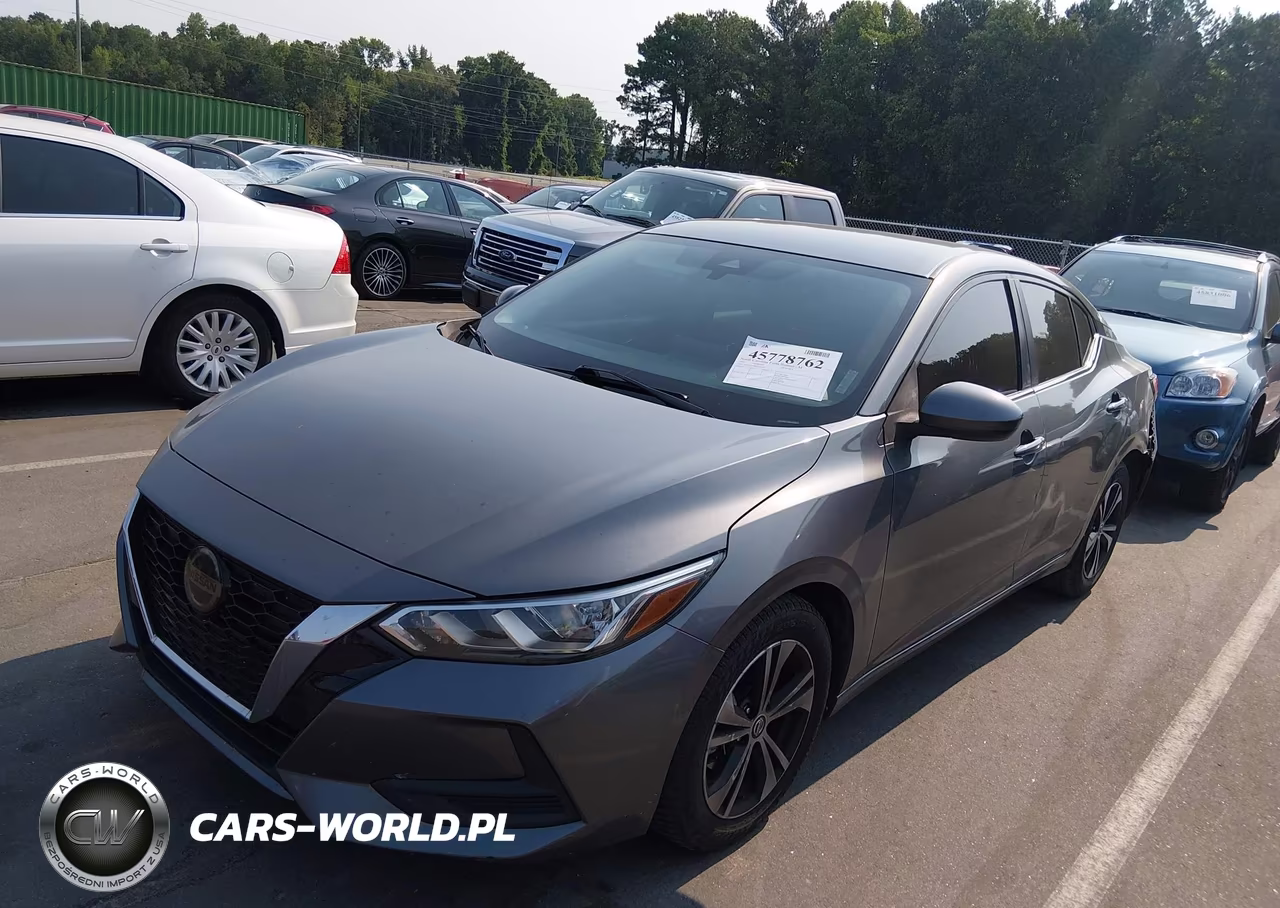 2021 Nissan Sentra Sv Xtronic Cvt VIN:3N1AB8CV0MY250647 - 2