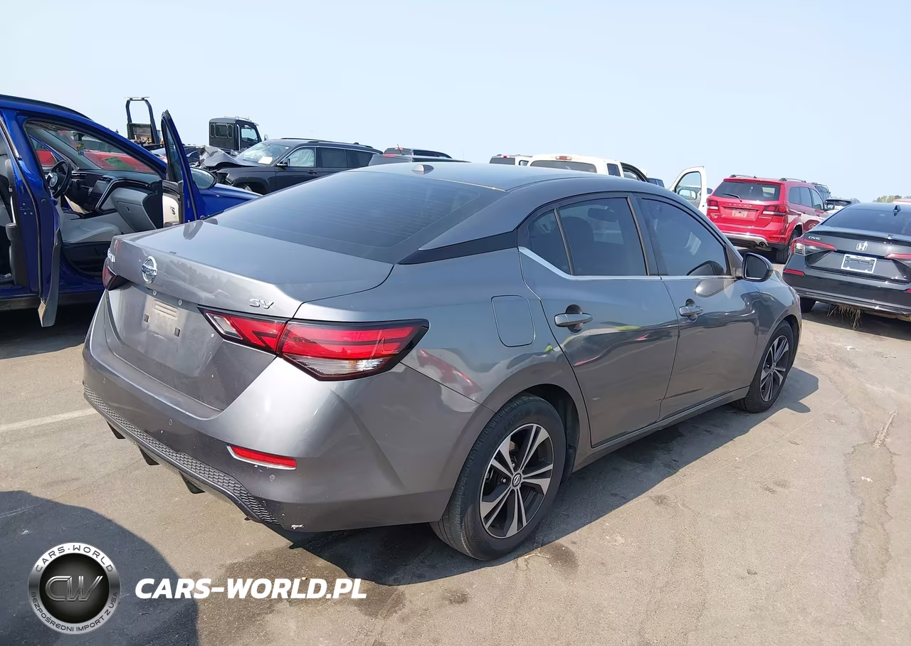 2021 Nissan Sentra Sv Xtronic Cvt VIN:3N1AB8CV0MY250647 - 4