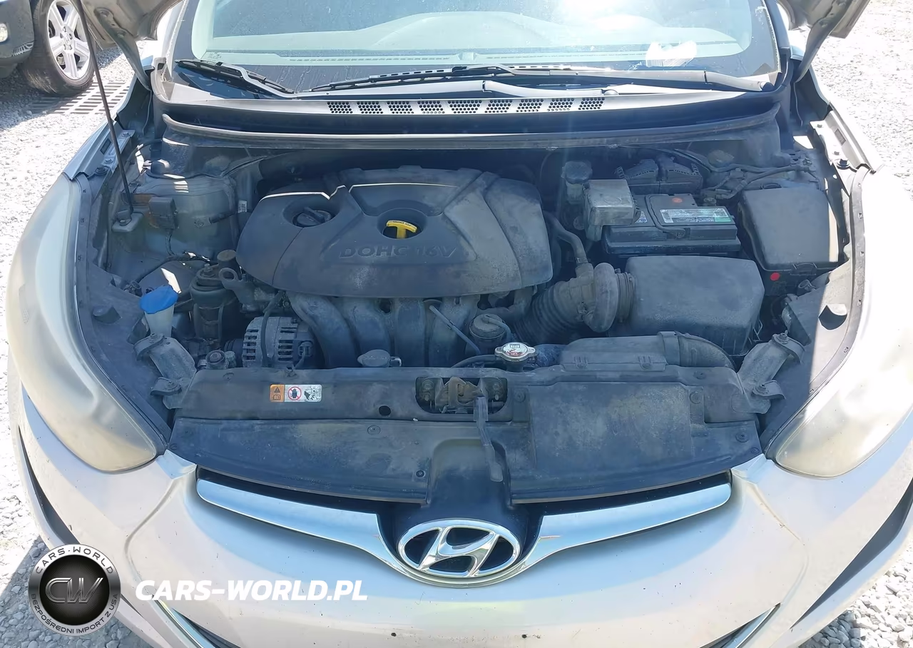 2014 Hyundai Elantra Se VIN:5NPDH4AE9EH516766 - 10