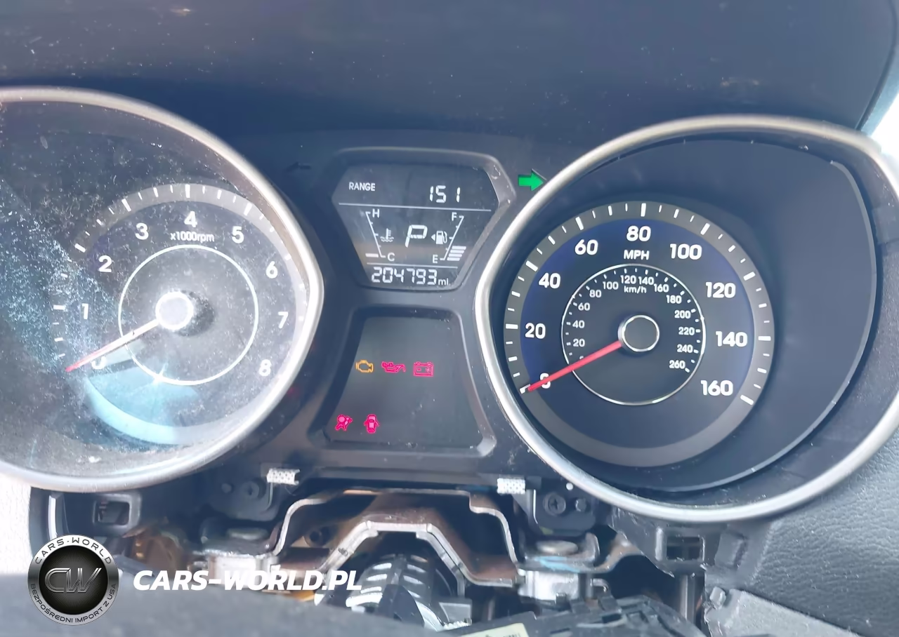 2014 Hyundai Elantra Se VIN:5NPDH4AE9EH516766 - 7