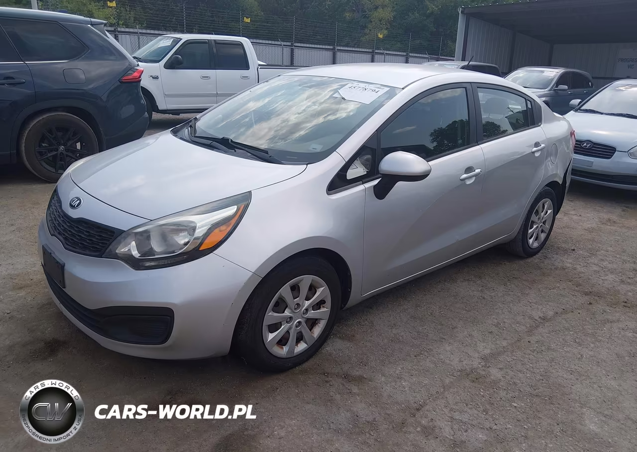 2014 Kia Rio Lx VIN:KNADM4A37E6400600 - 2