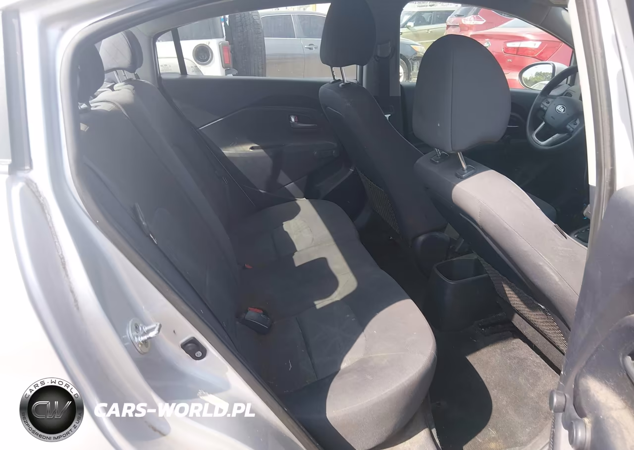 2014 Kia Rio Lx VIN:KNADM4A37E6400600 - 8