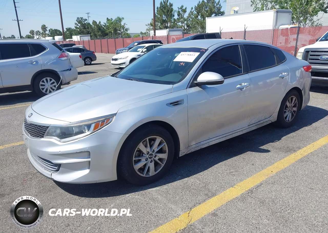 2016 Kia Optima Lx VIN:5XXGT4L36GG016473 - 2