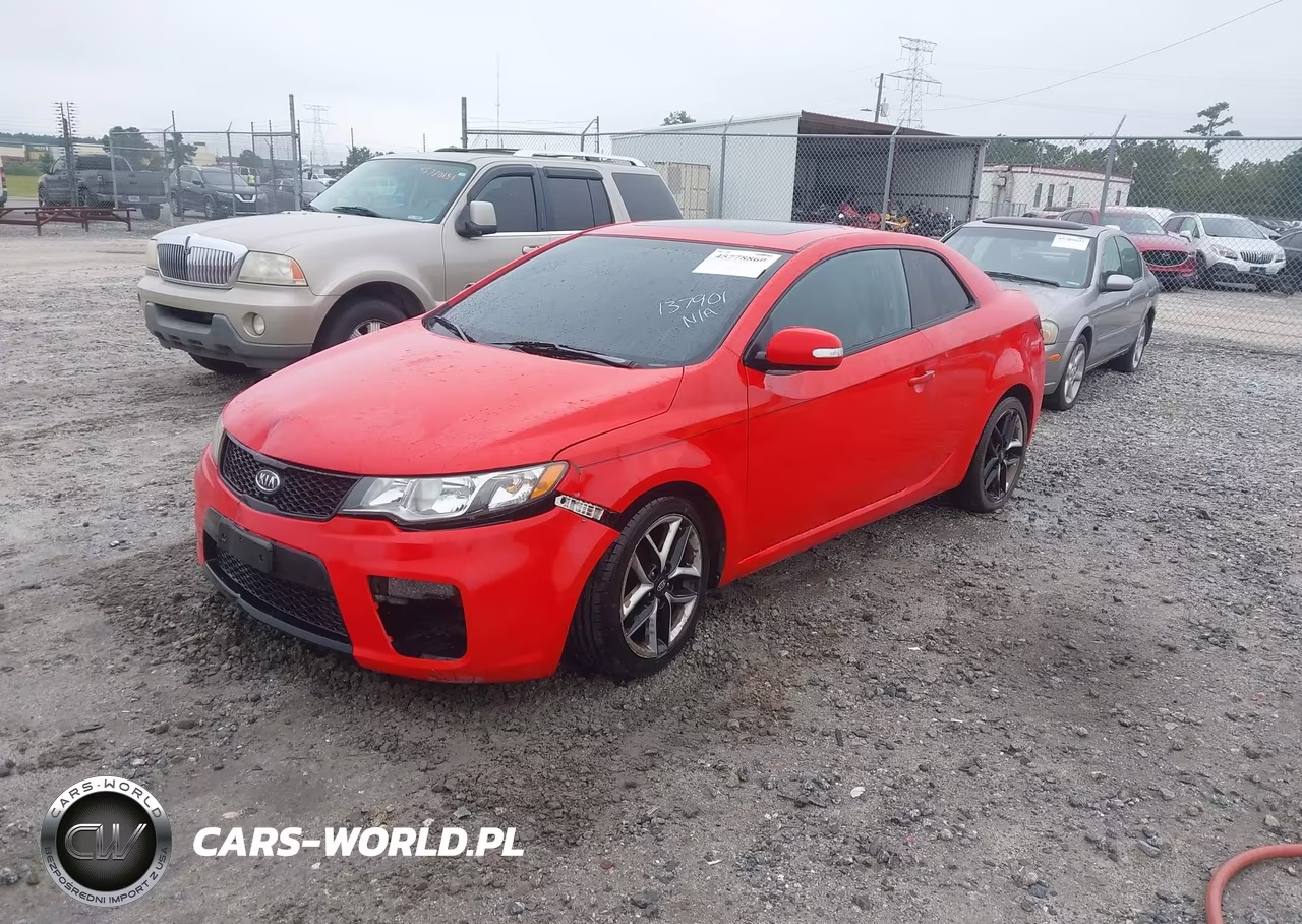 2010 Kia Forte Koup Sx VIN:KNAFW6A30A5137901 - 2