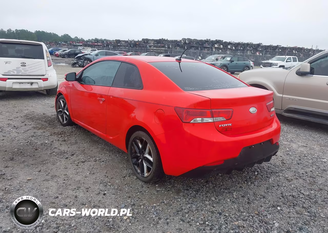 2010 Kia Forte Koup Sx VIN:KNAFW6A30A5137901 - 3