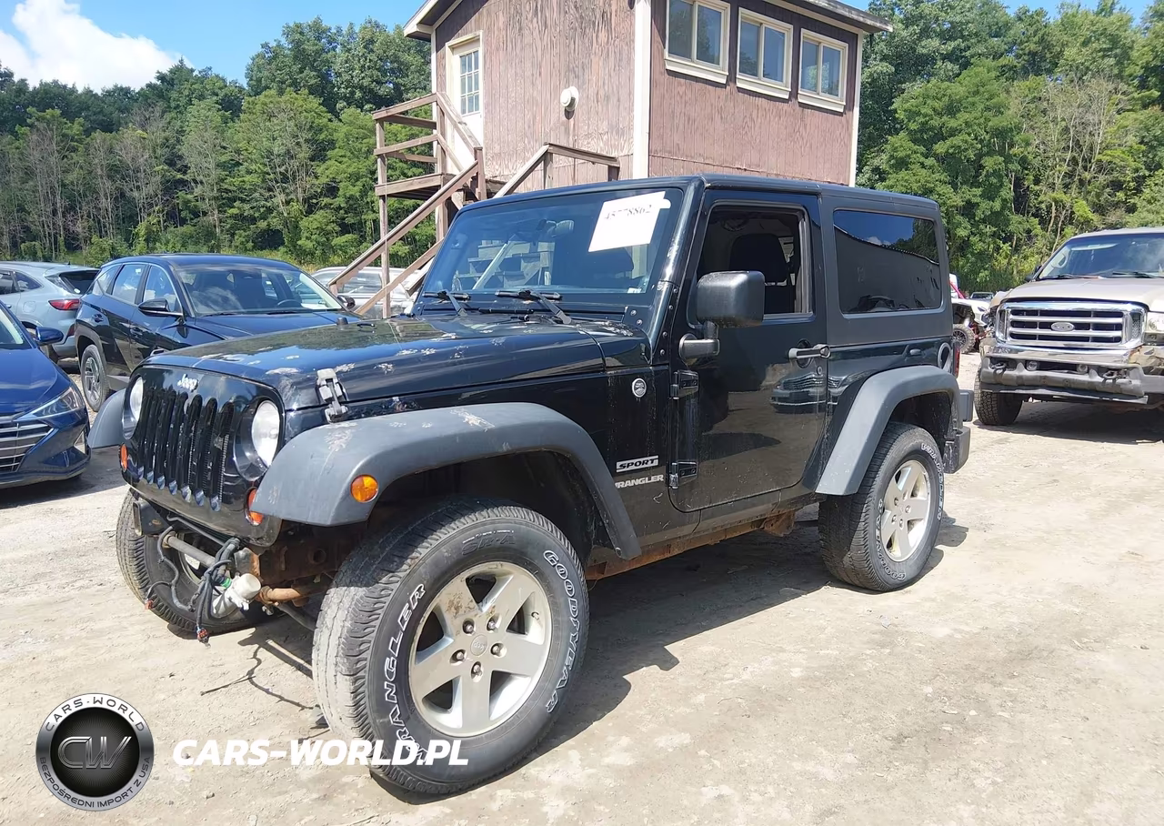 2012 Jeep Wrangler Sport VIN:1C4AJWAG5CL256184 - 2