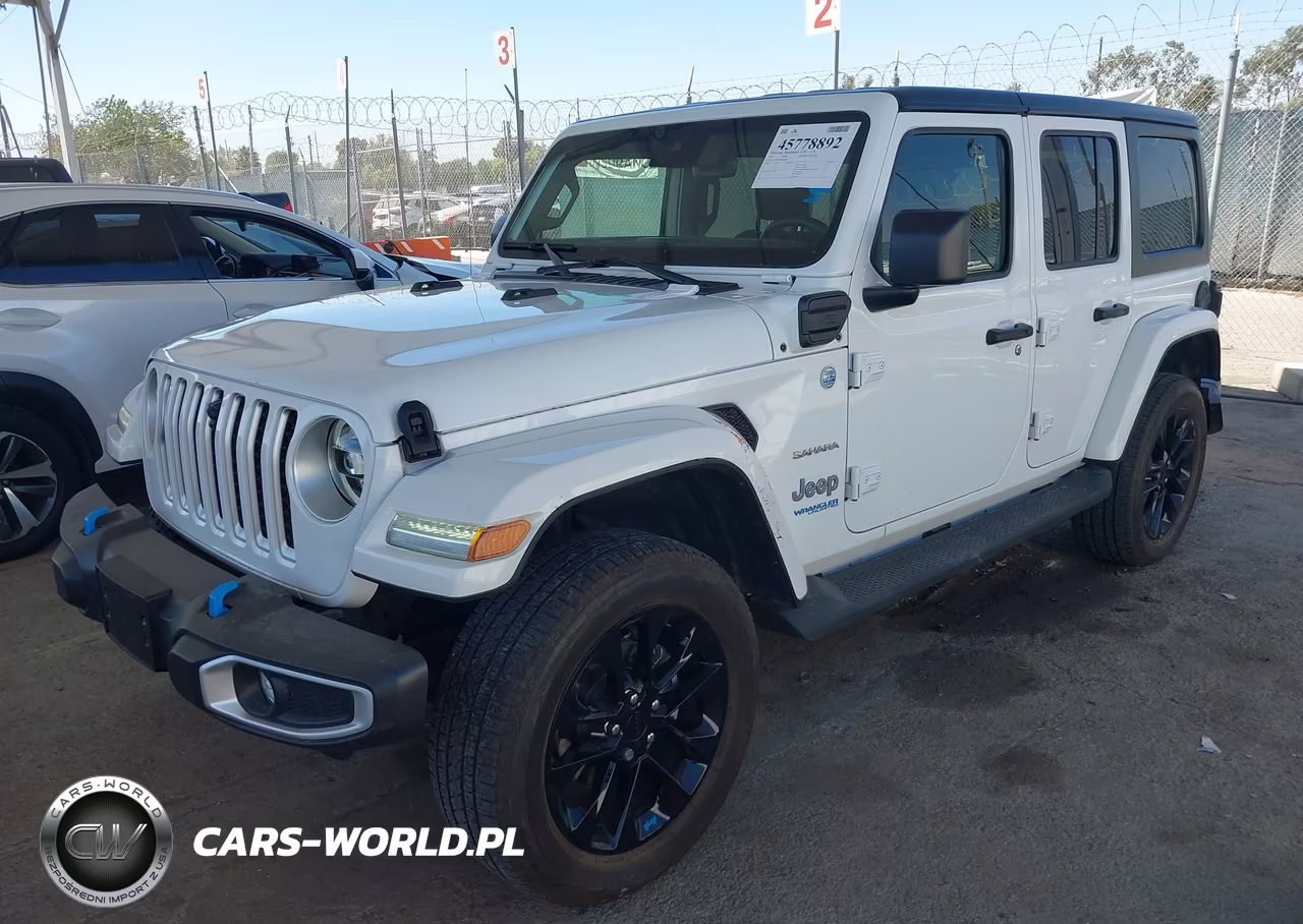 2022 Jeep Wrangler 4Xe Unlimited Sahara 4X4 VIN:1C4JJXP62NW186844 - 2