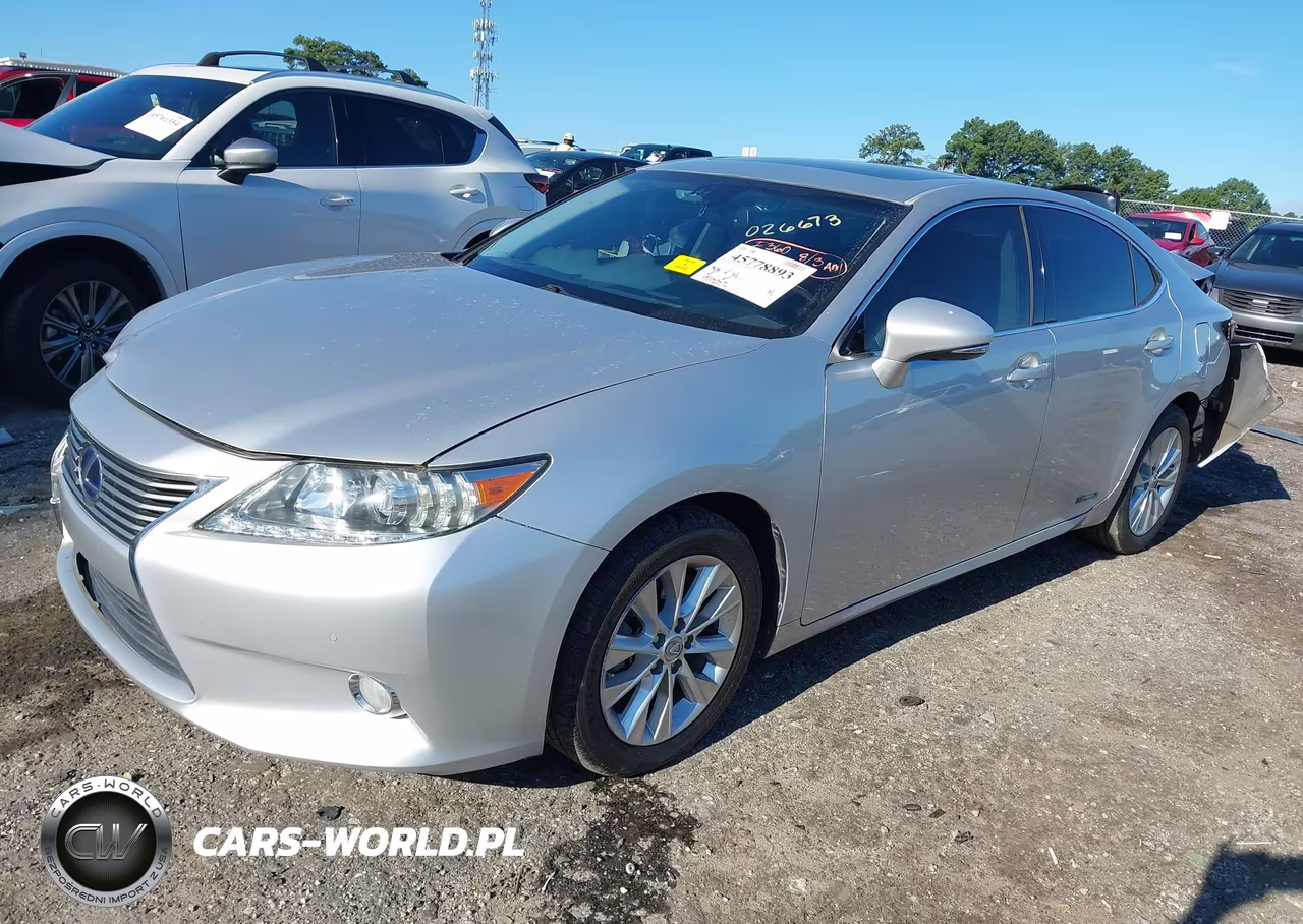 2013 Lexus Es 300H VIN:JTHBW1GG2D2026673 - 2