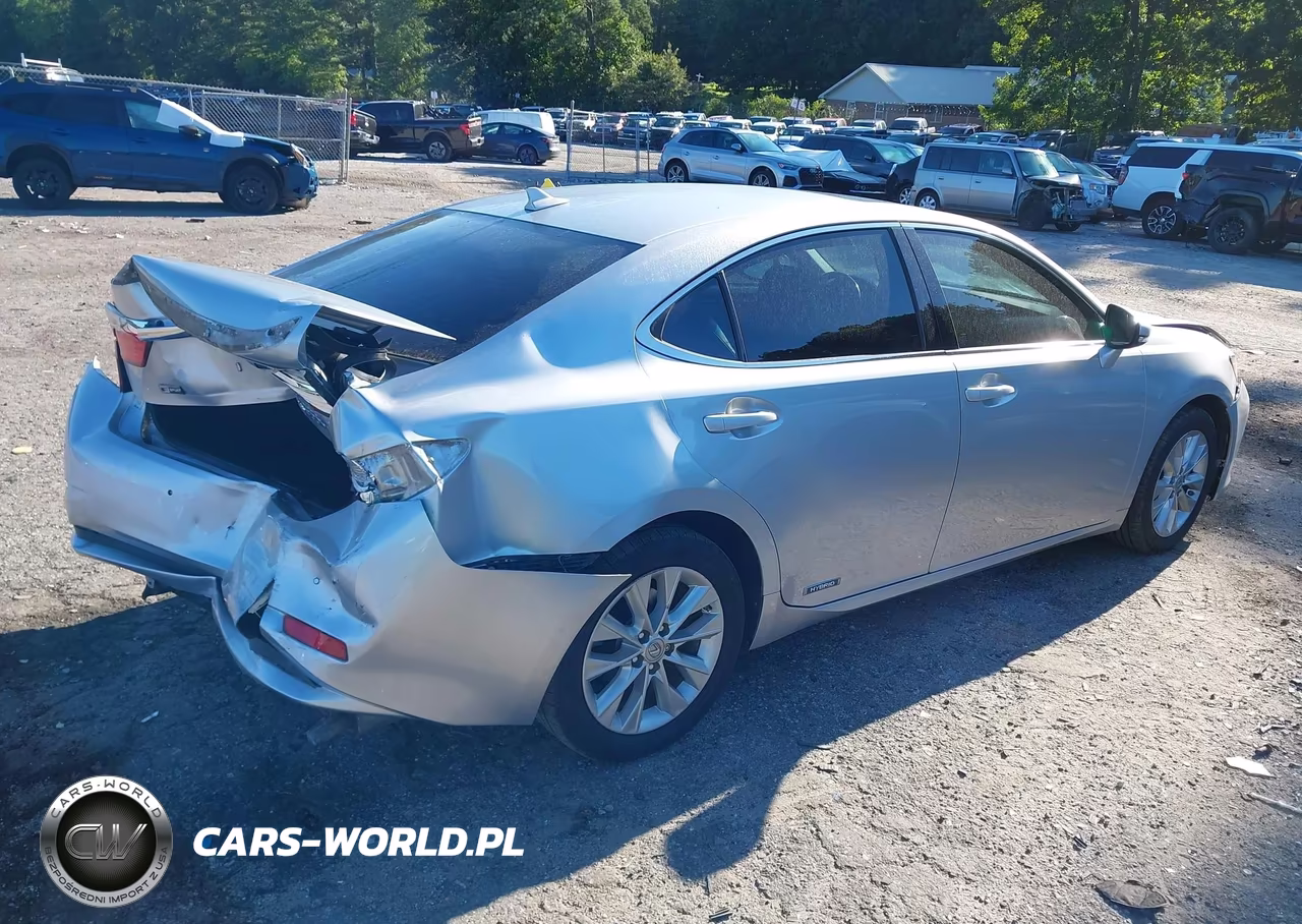 2013 Lexus Es 300H VIN:JTHBW1GG2D2026673 - 4