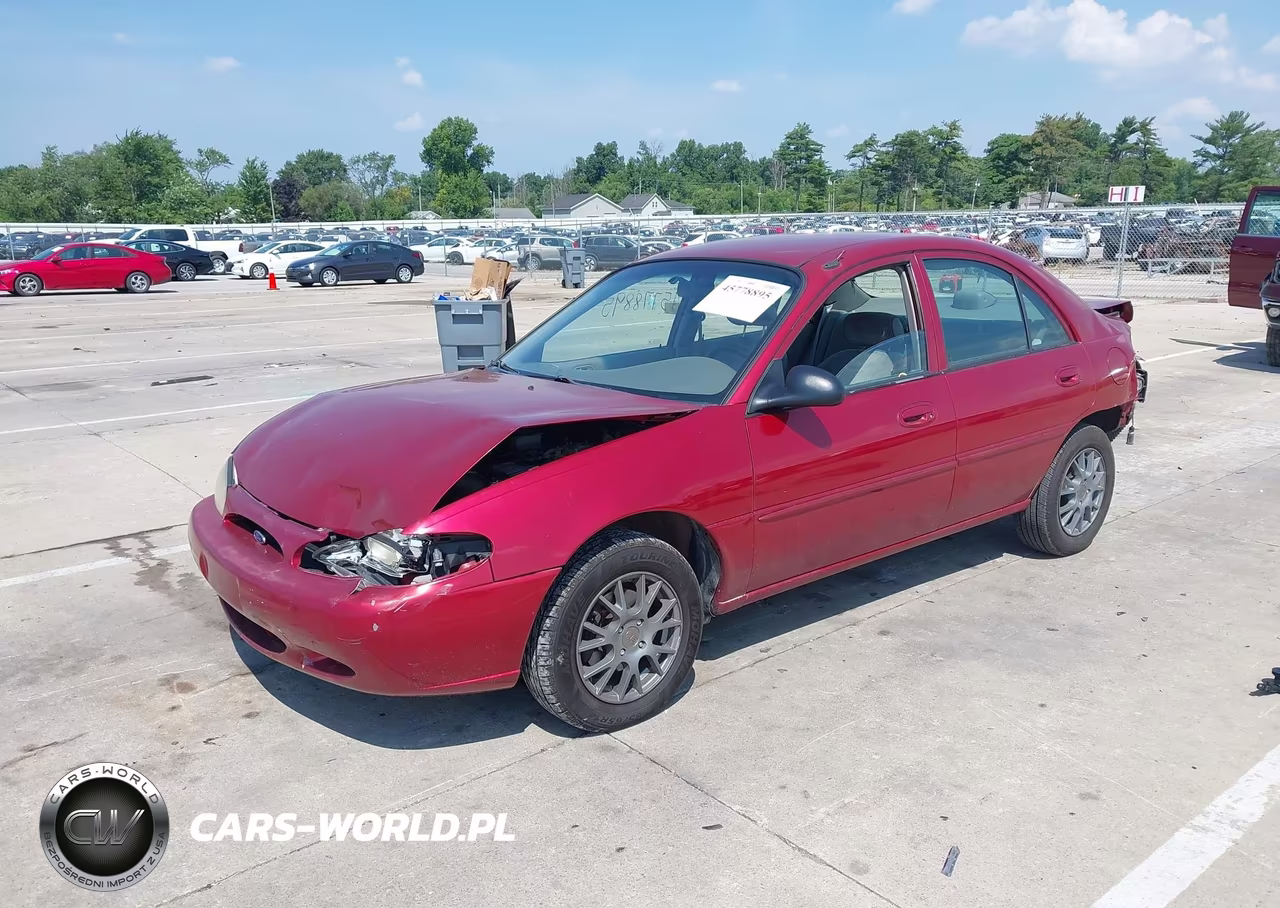 1998 Ford Escort Se VIN:1FALP13P9WW106868 - 2