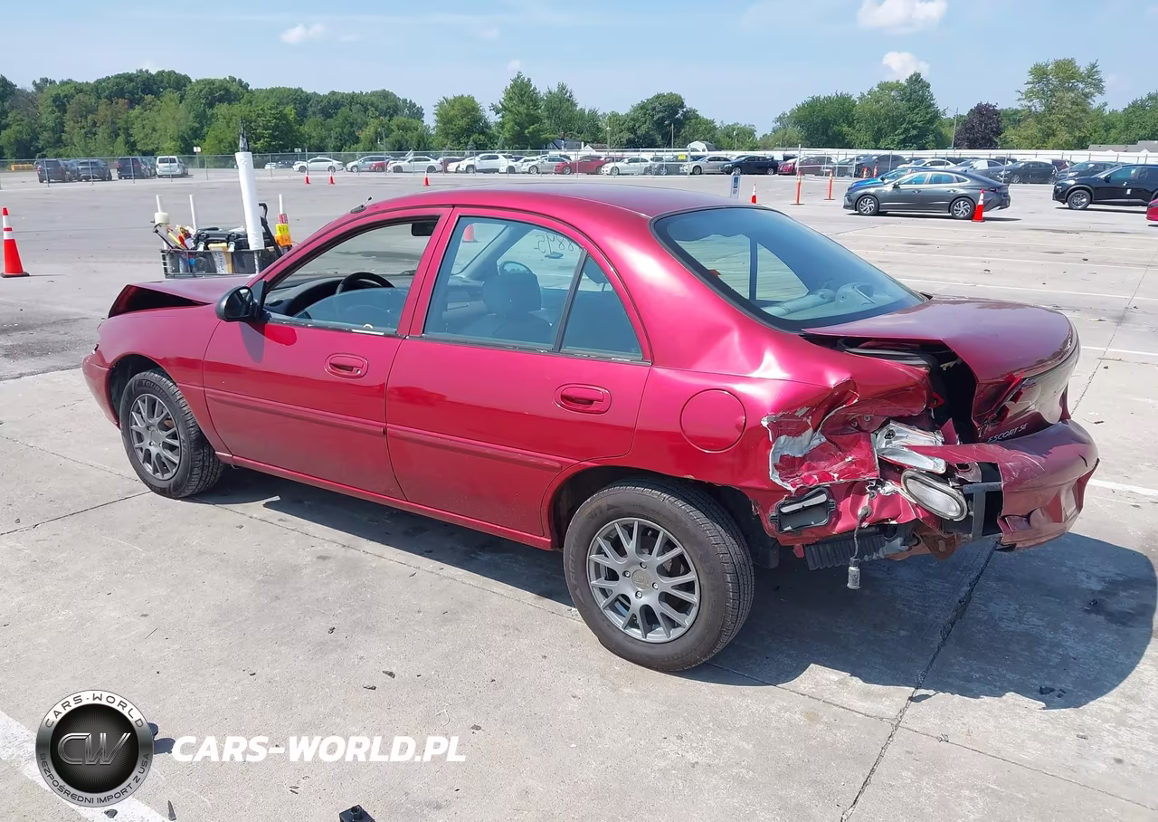 1998 Ford Escort Se VIN:1FALP13P9WW106868 - 3