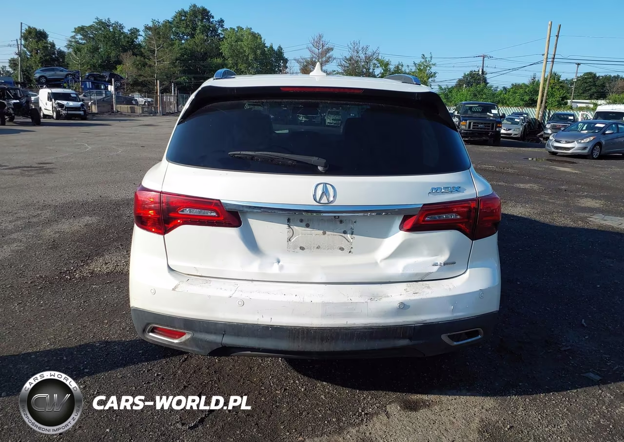 2014 Acura Mdx Advance Pkg W-Entertainment Pkg VIN:5FRYD4H8XEB005755 - 16