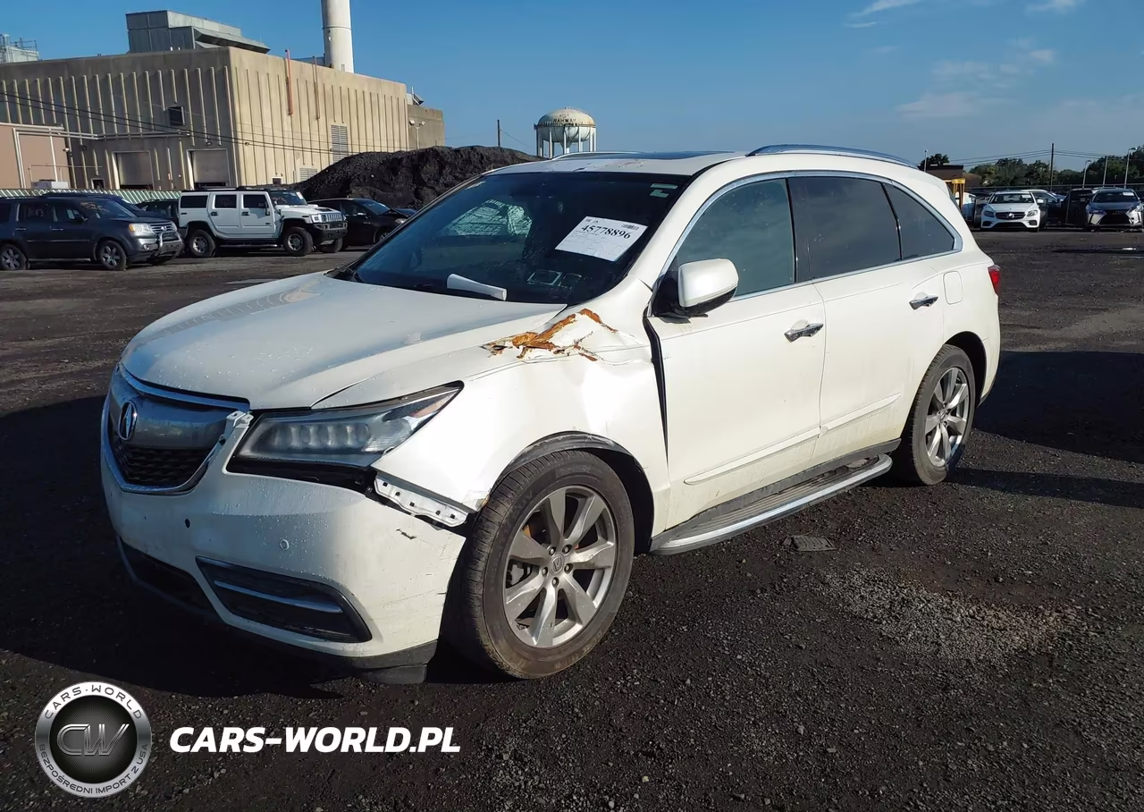2014 Acura Mdx Advance Pkg W-Entertainment Pkg VIN:5FRYD4H8XEB005755 - 2