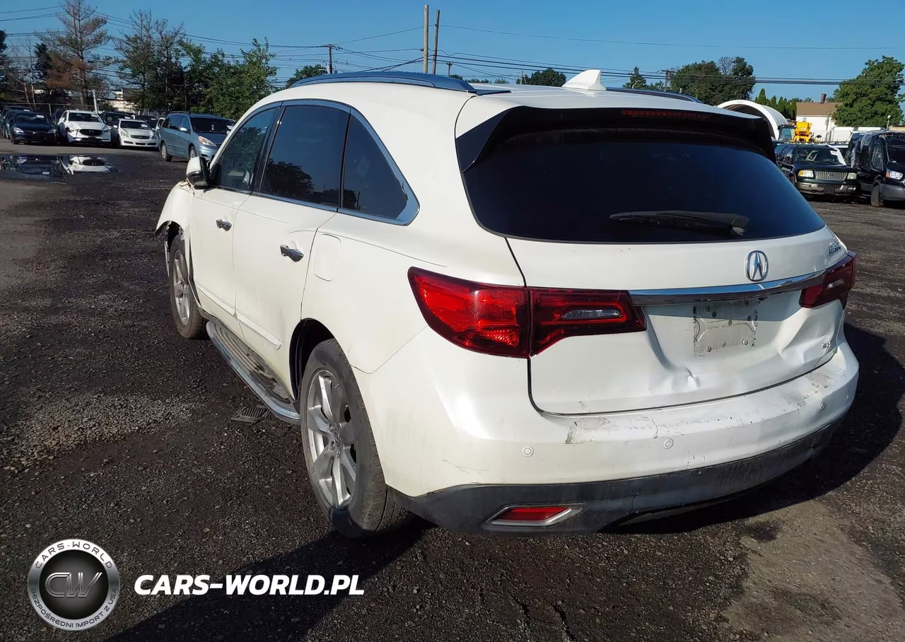 2014 Acura Mdx Advance Pkg W-Entertainment Pkg VIN:5FRYD4H8XEB005755 - 3
