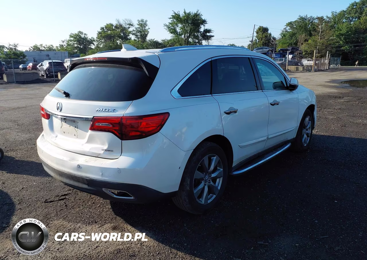 2014 Acura Mdx Advance Pkg W-Entertainment Pkg VIN:5FRYD4H8XEB005755 - 4