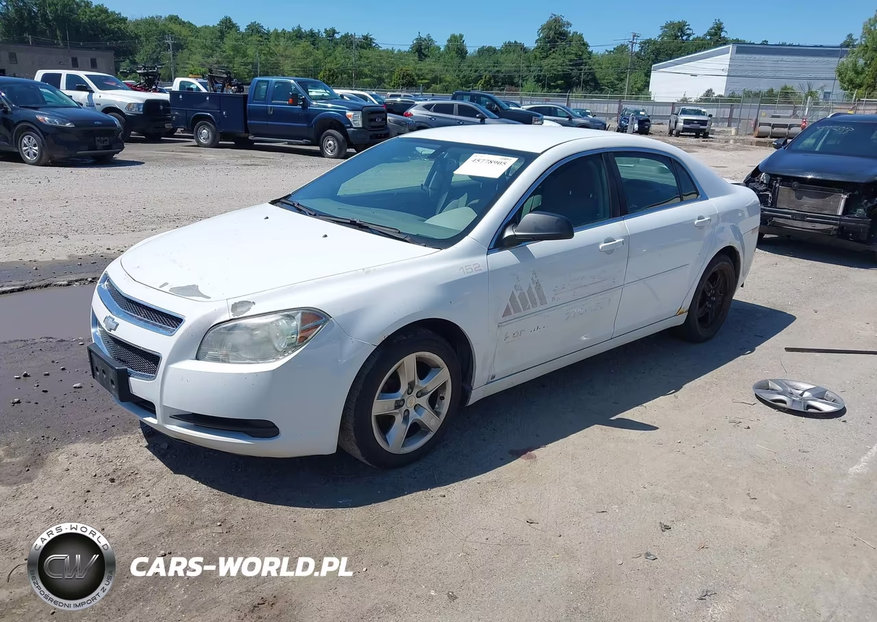 2010 Chevrolet Malibu Ls VIN:1G1ZB5EBXA4118696 - 2