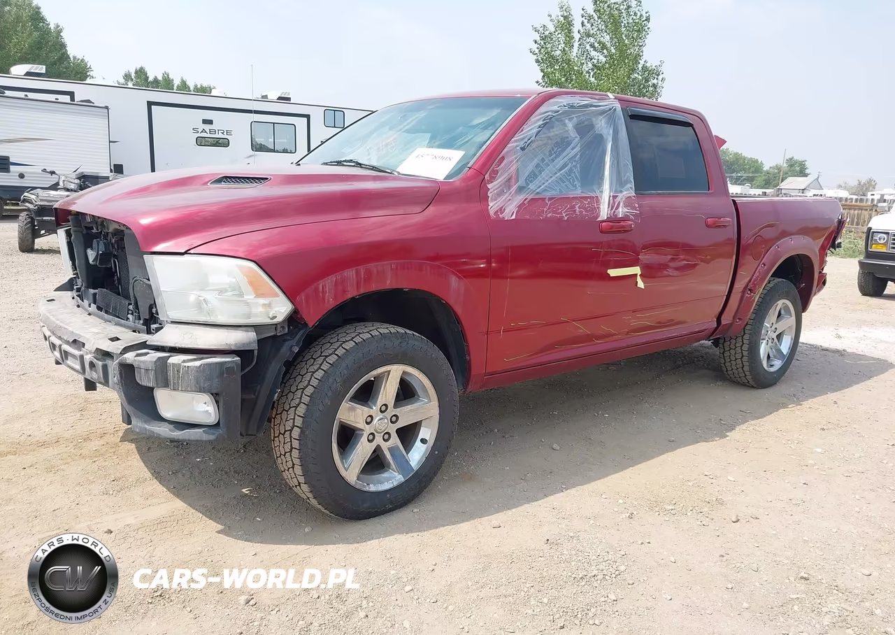2012 Ram 1500 Sport VIN:1C6RD7MT8CS195824 - 2
