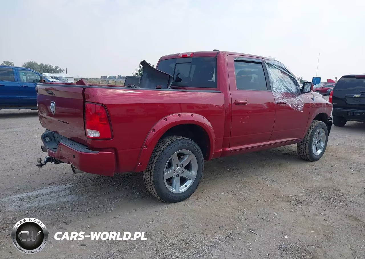 2012 Ram 1500 Sport VIN:1C6RD7MT8CS195824 - 4