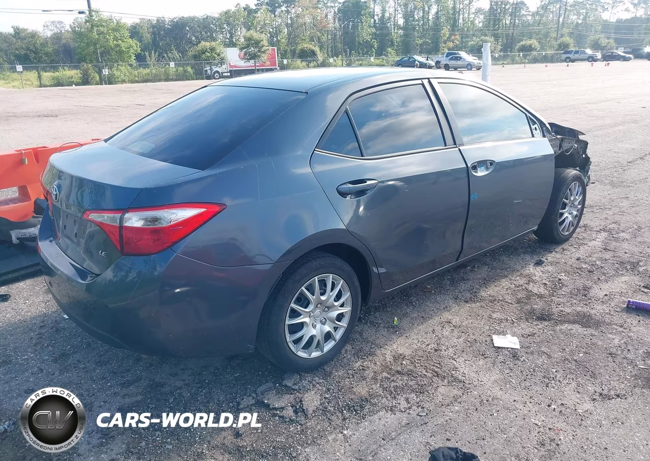 2016 Toyota Corolla Le VIN:2T1BURHE2GC729571 - 4