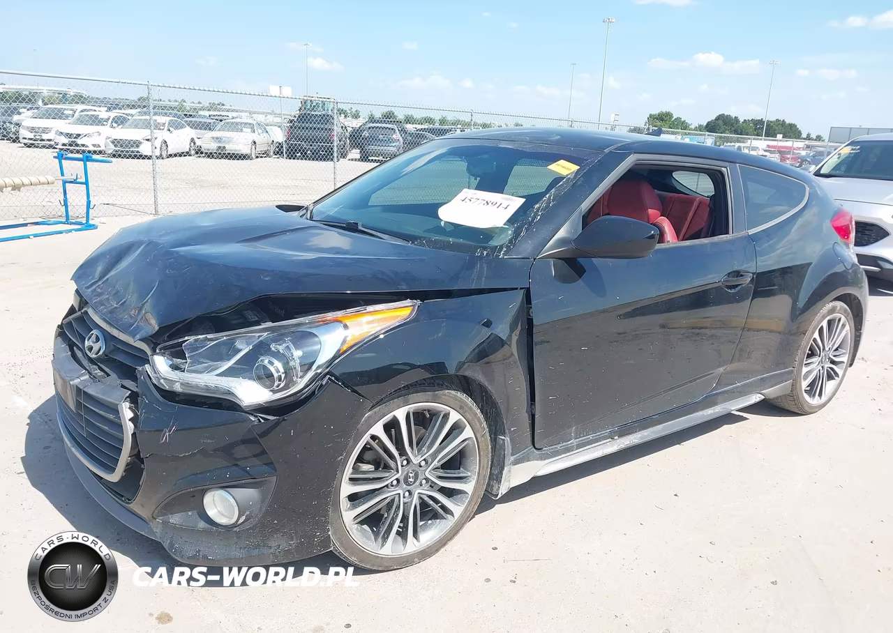 2016 Hyundai Veloster Turbo R-Spec VIN:KMHTC6AEXGU260583 - 2