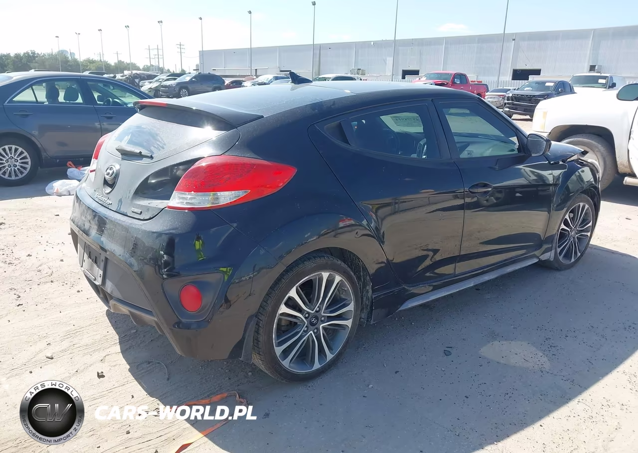 2016 Hyundai Veloster Turbo R-Spec VIN:KMHTC6AEXGU260583 - 4