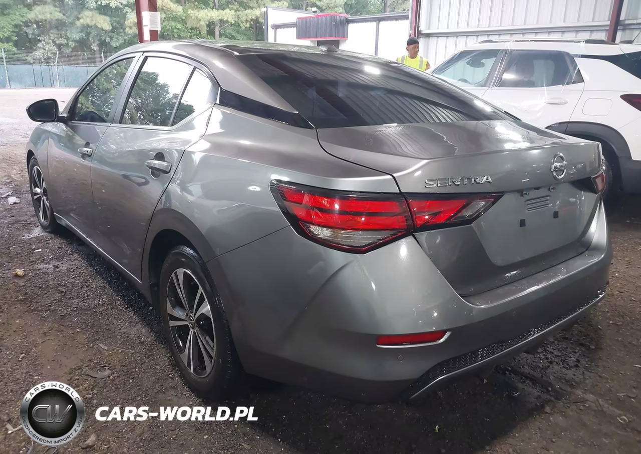 2022 Nissan Sentra Sv Xtronic Cvt VIN:3N1AB8CV1NY241201 - 3
