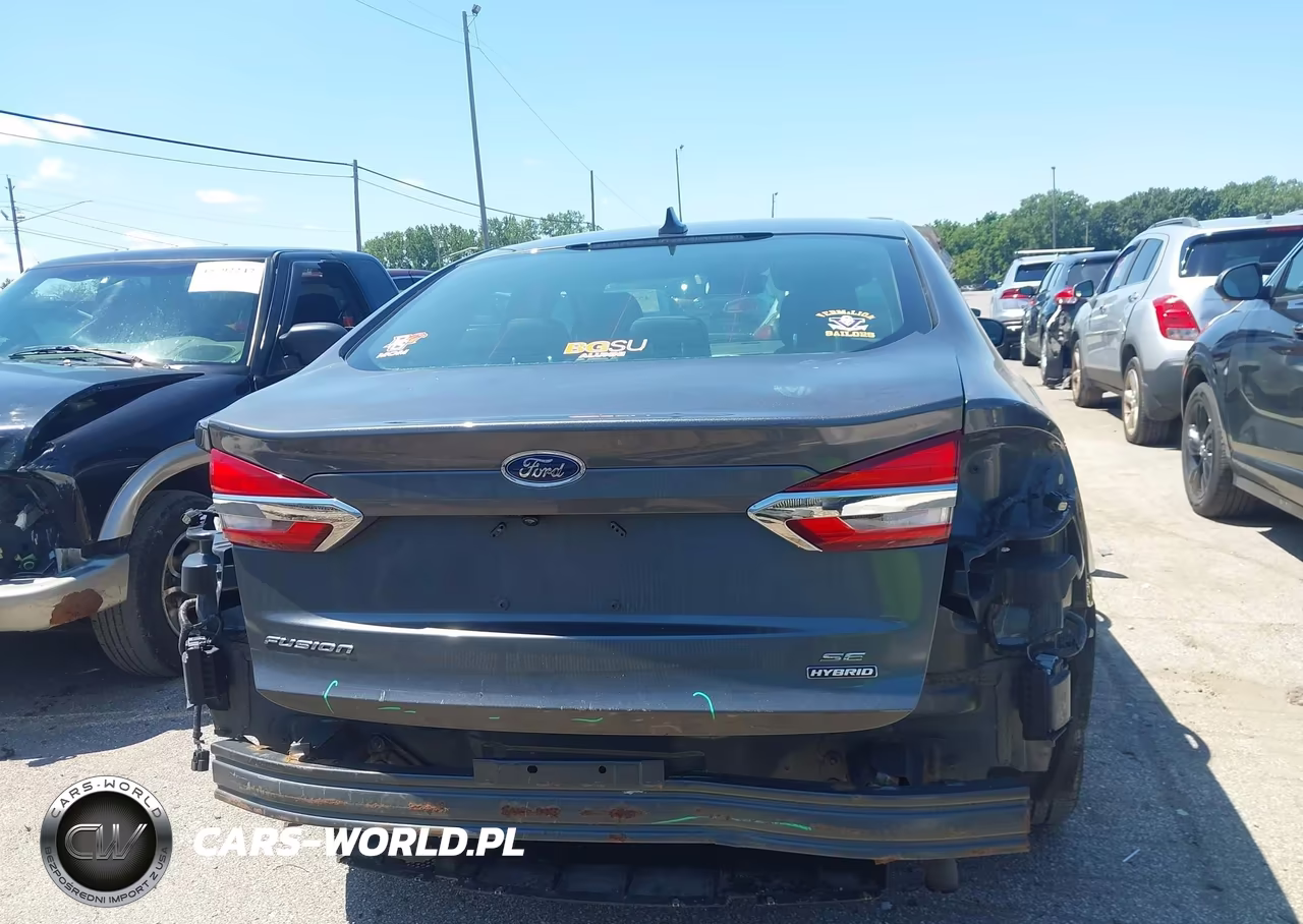 2020 Ford Fusion Hybrid Se VIN:3FA6P0LU2LR123426 - 17