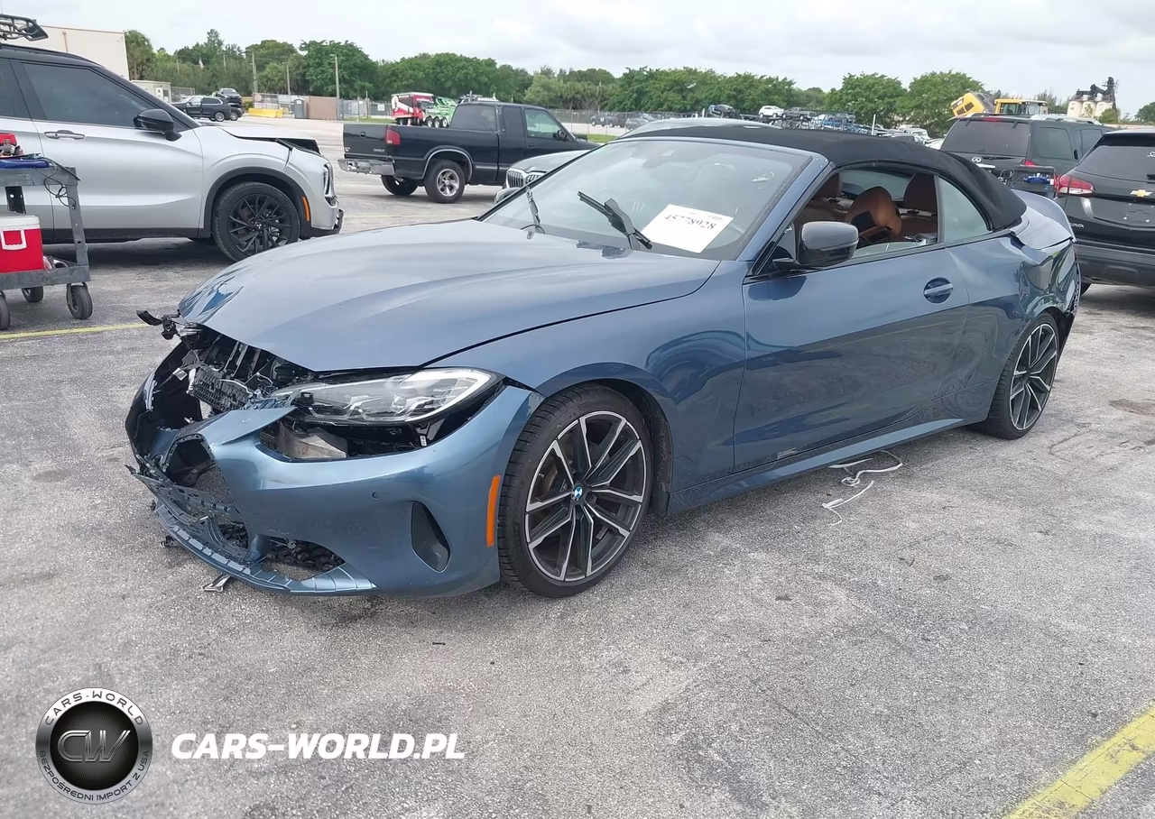2021 BMW 430I VIN:WBA23AT08MCH41521 - 2