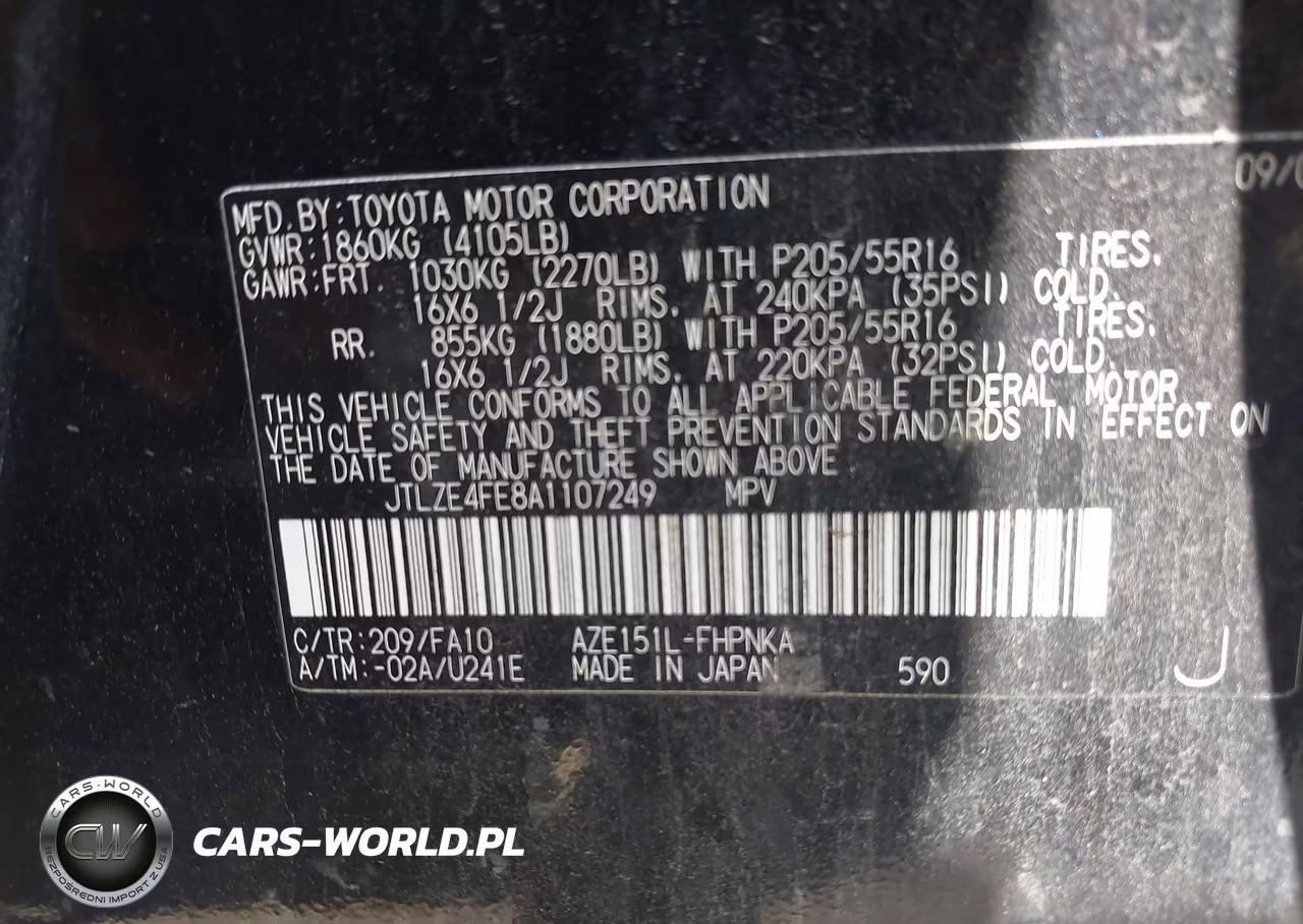 2010 Scion Xb VIN:JTLZE4FE8A1107249 - 9
