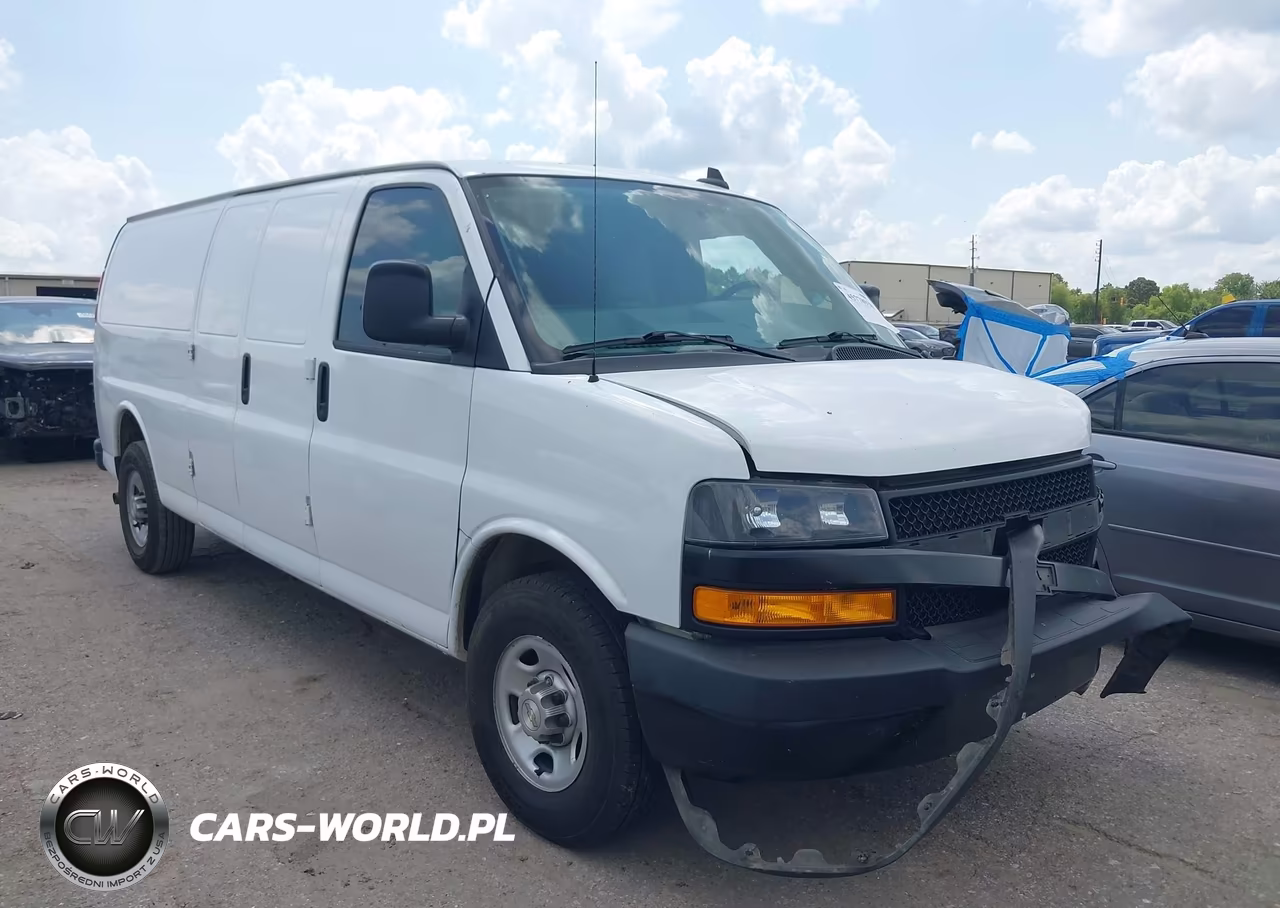 2021 Chevrolet Express Cargo Rwd 2500 Extended Wheelbase Wt VIN:1GCWGBFP7M1221150 - 1