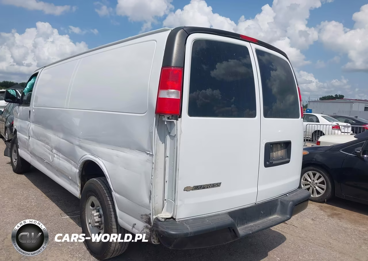 2021 Chevrolet Express Cargo Rwd 2500 Extended Wheelbase Wt VIN:1GCWGBFP7M1221150 - 3