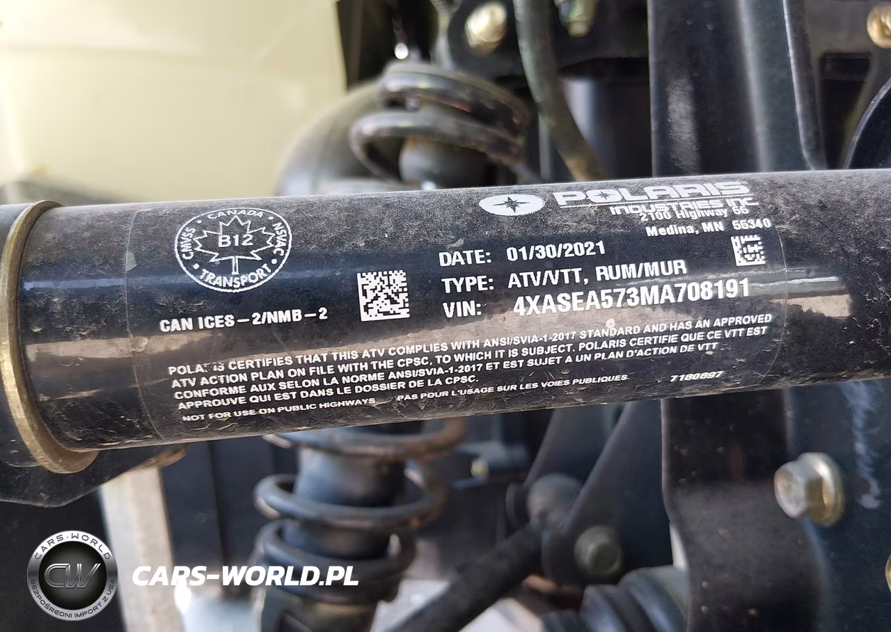 2021 Polaris Sportsman 570 VIN:4XASEA573MA708191 - 10