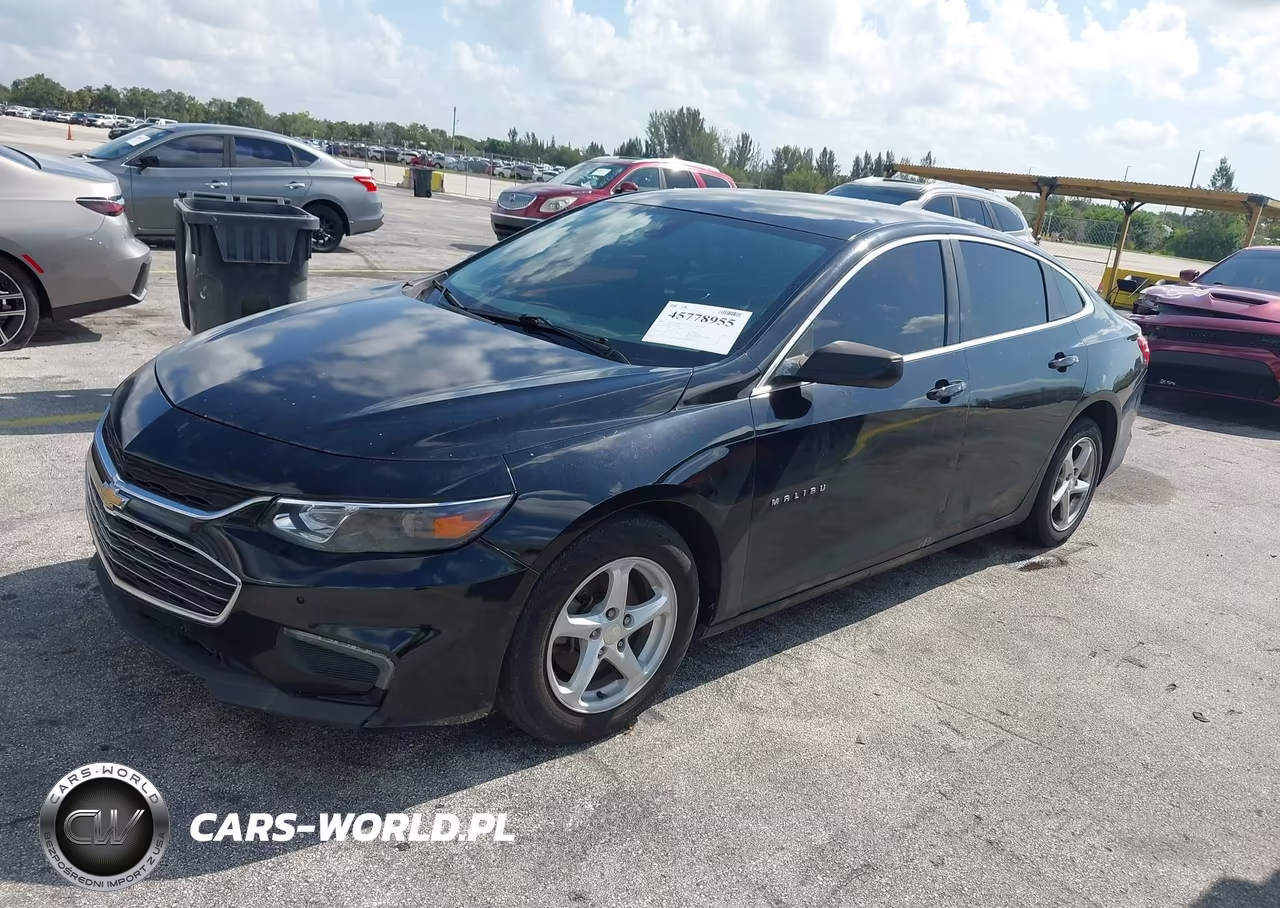 2017 Chevrolet Malibu Ls VIN:1G1ZB5ST7HF253436 - 2
