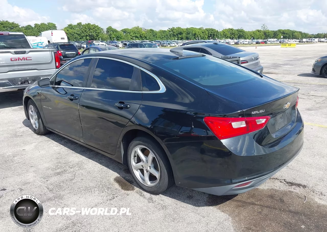2017 Chevrolet Malibu Ls VIN:1G1ZB5ST7HF253436 - 3
