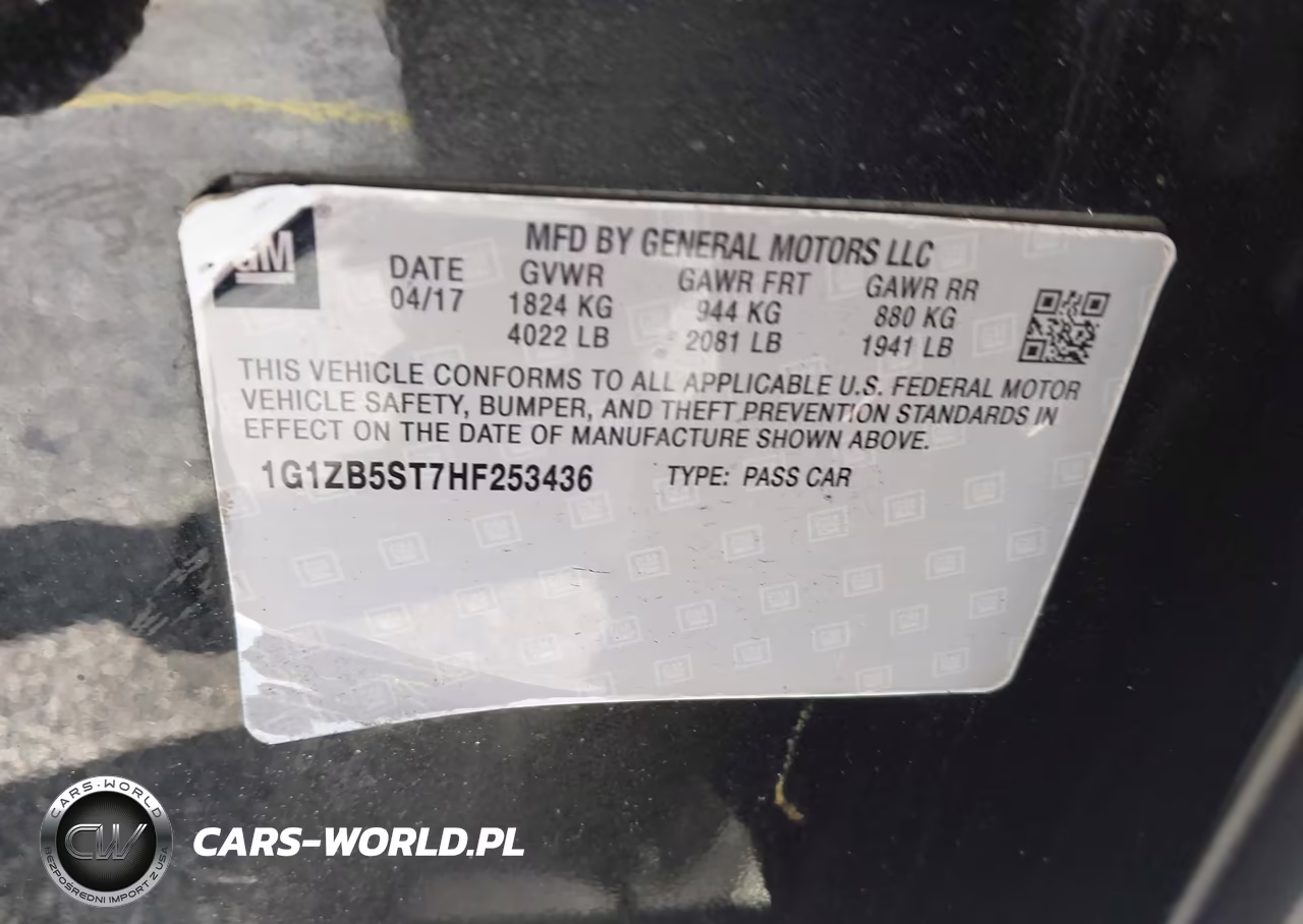2017 Chevrolet Malibu Ls VIN:1G1ZB5ST7HF253436 - 9